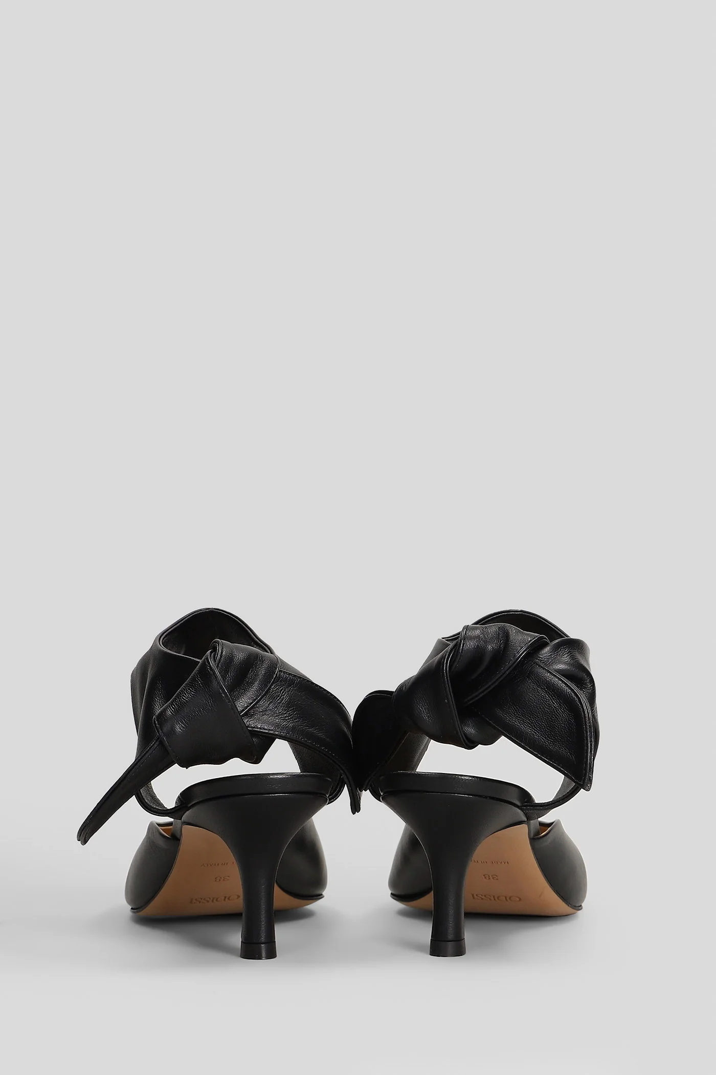 Jodie Pumps in black leather - Image 3