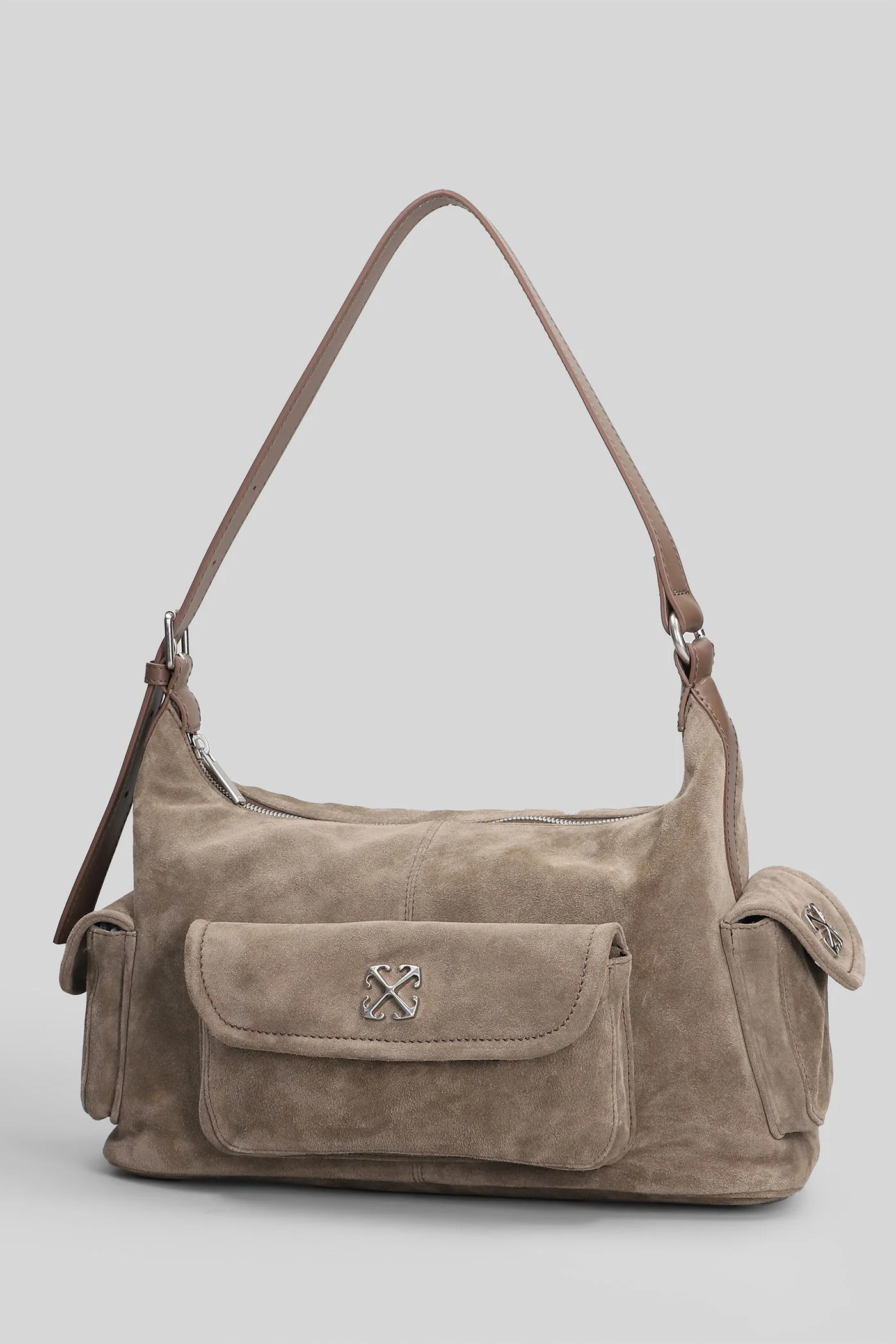 Dumbo bag Shoulder bag in brown suede - Image 2