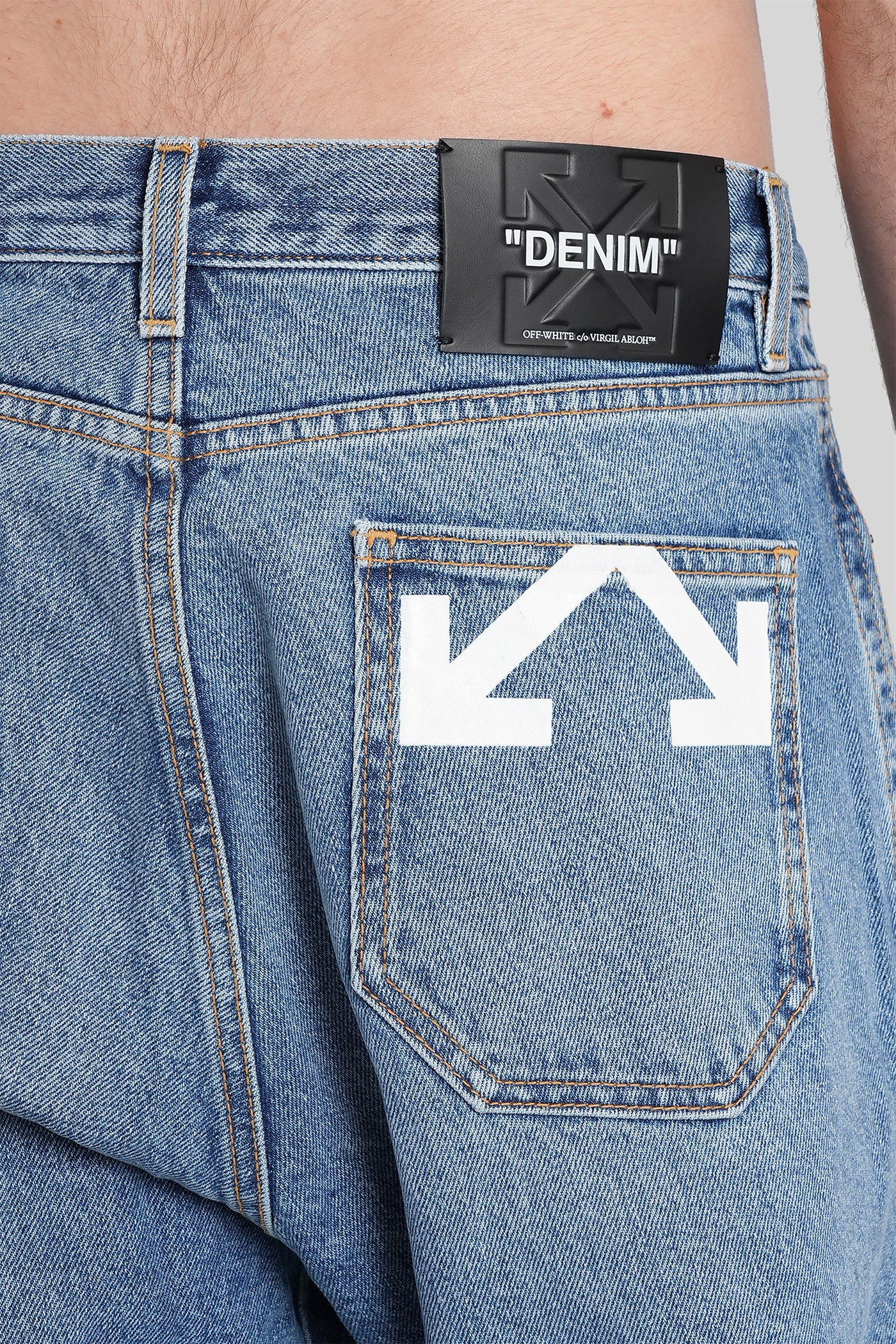 Jeans in blue cotton - Image 5