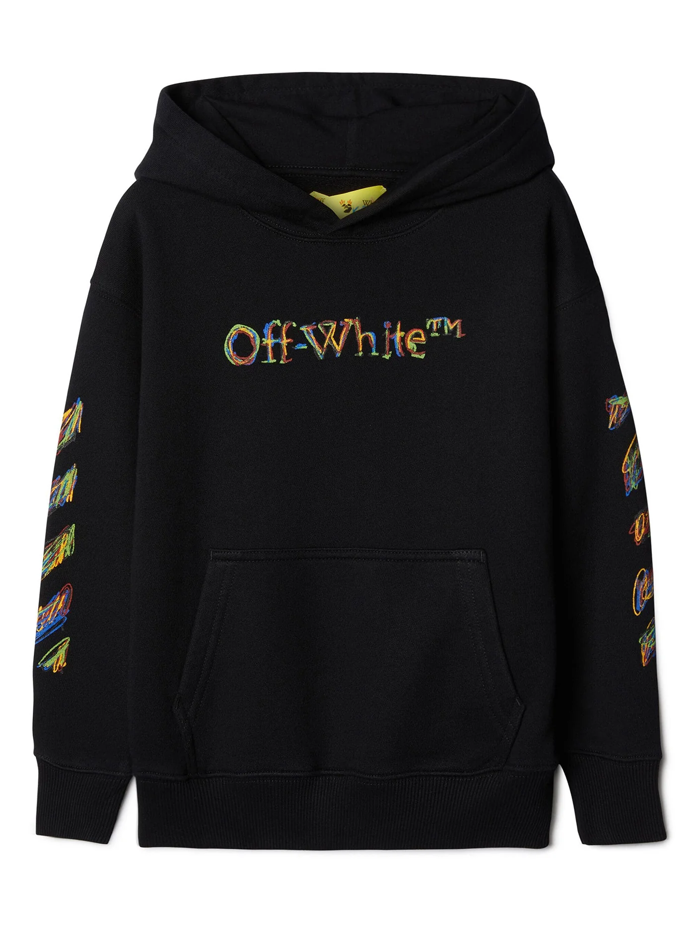 Sweatshirt in black cotton