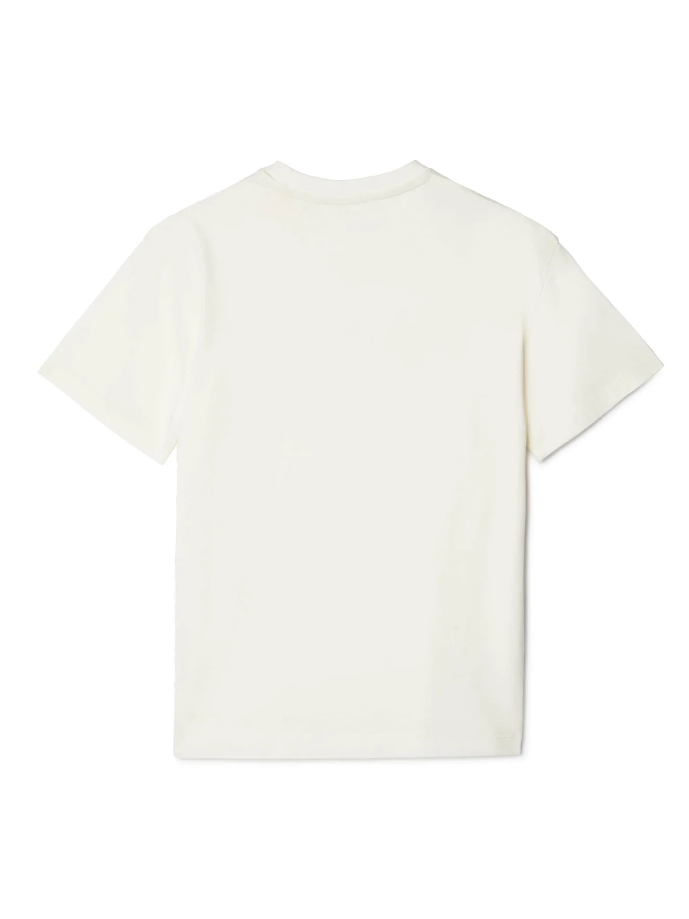 T-Shirt in white cotton - Image 2