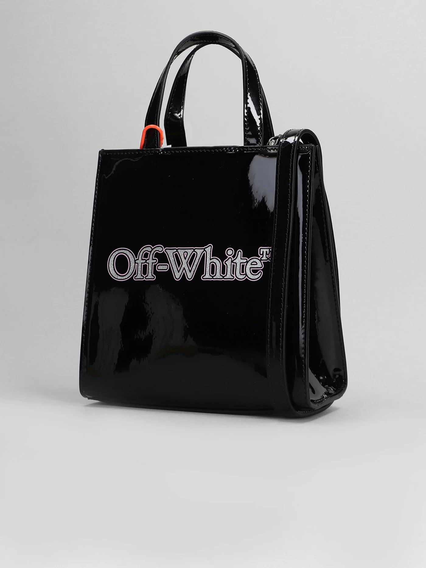 Tote in black polyester - Image 2