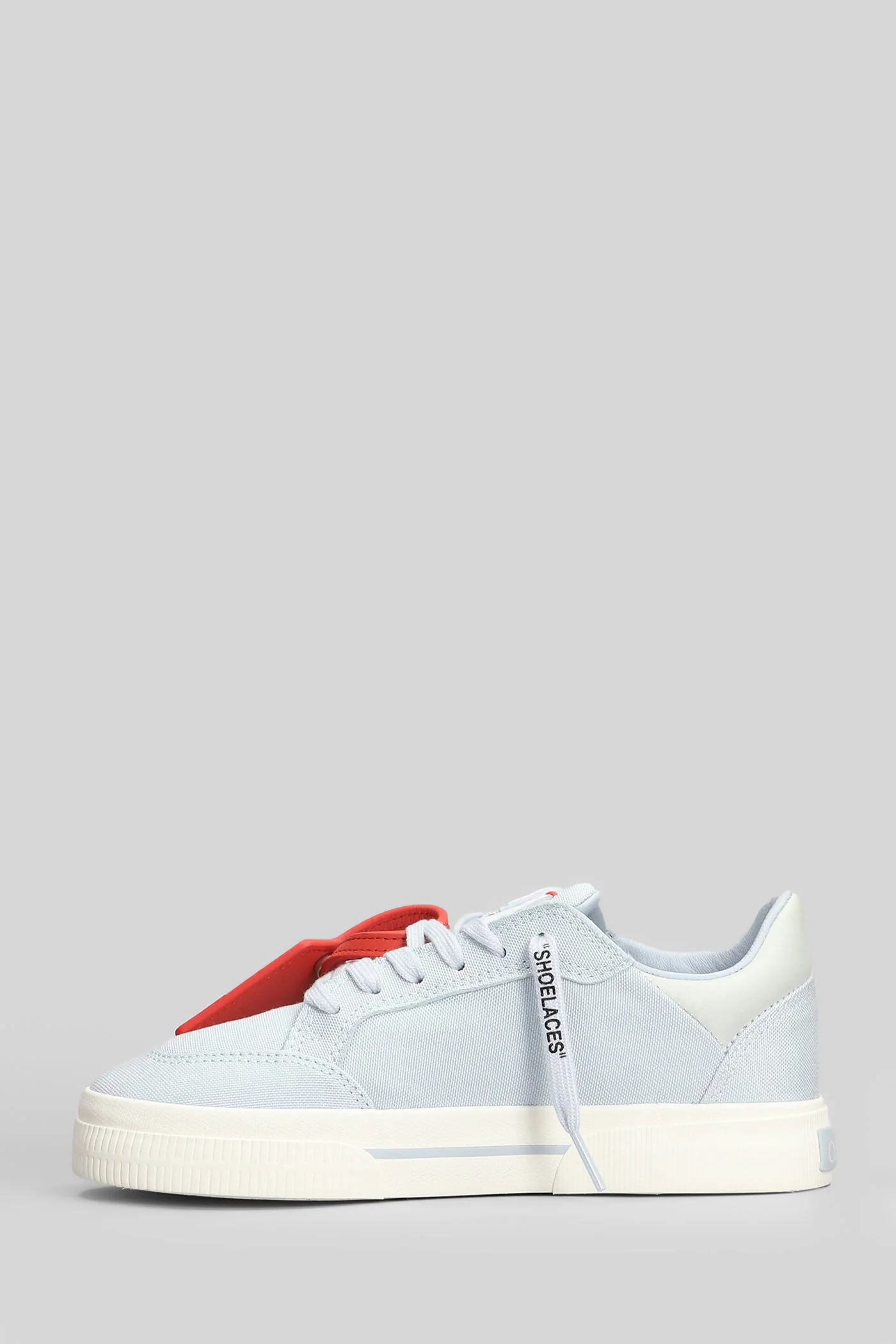 New low vulcanized Sneakers in cyan cotton - Image 3