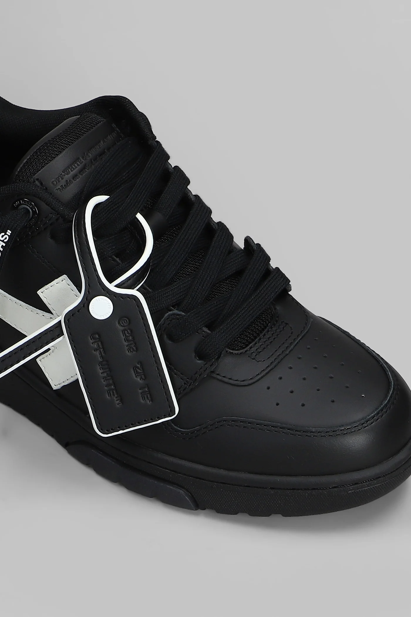 Out of office Sneakers in black leather - Image 5