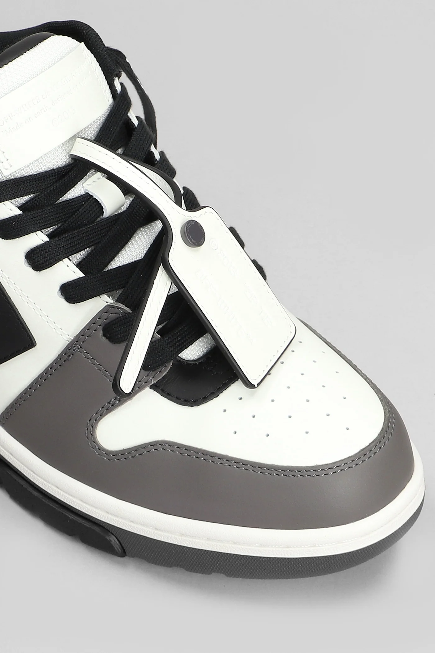 Out of office Sneakers in grey leather - Image 5