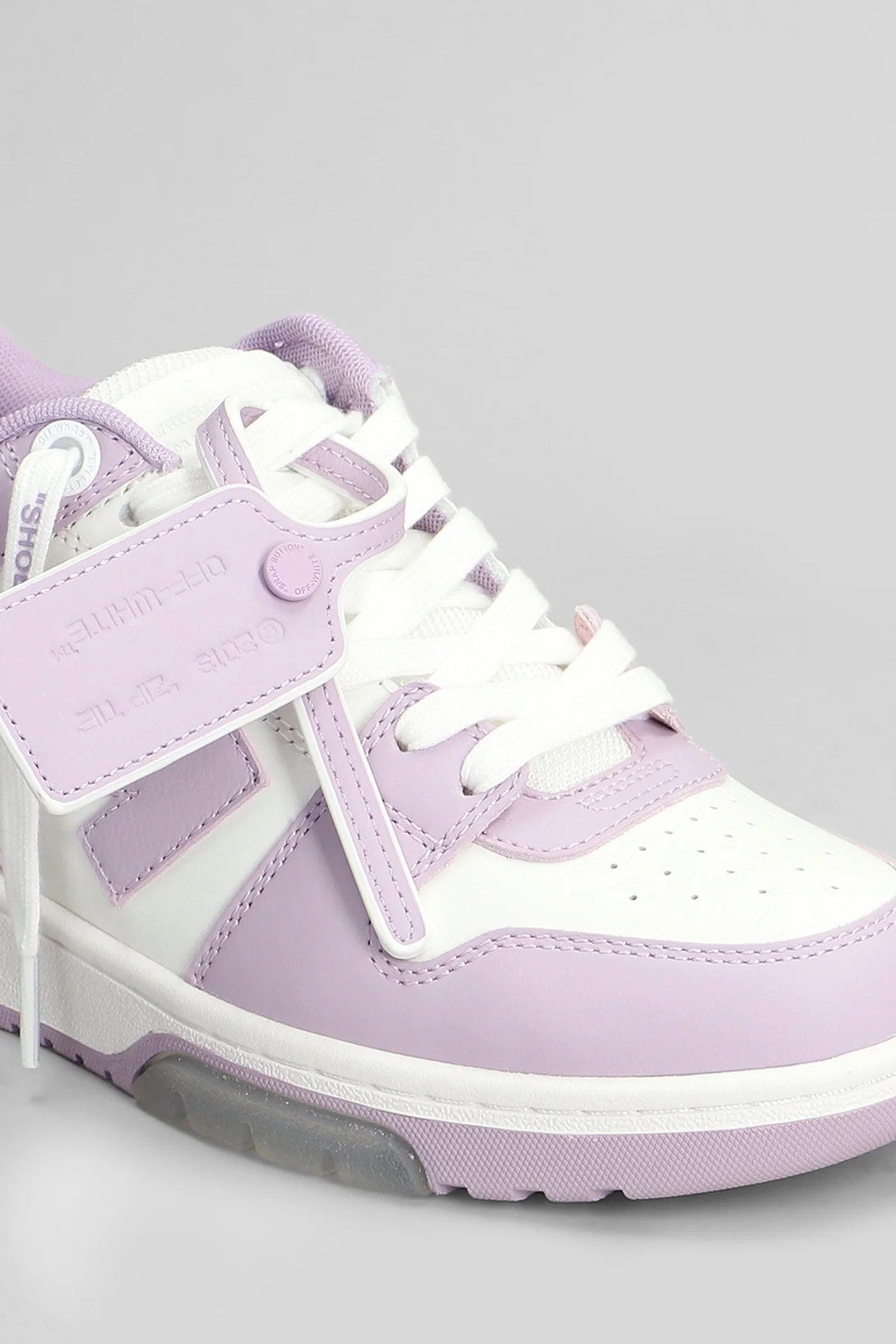 Out of office Sneakers in Lilla leather - Image 5
