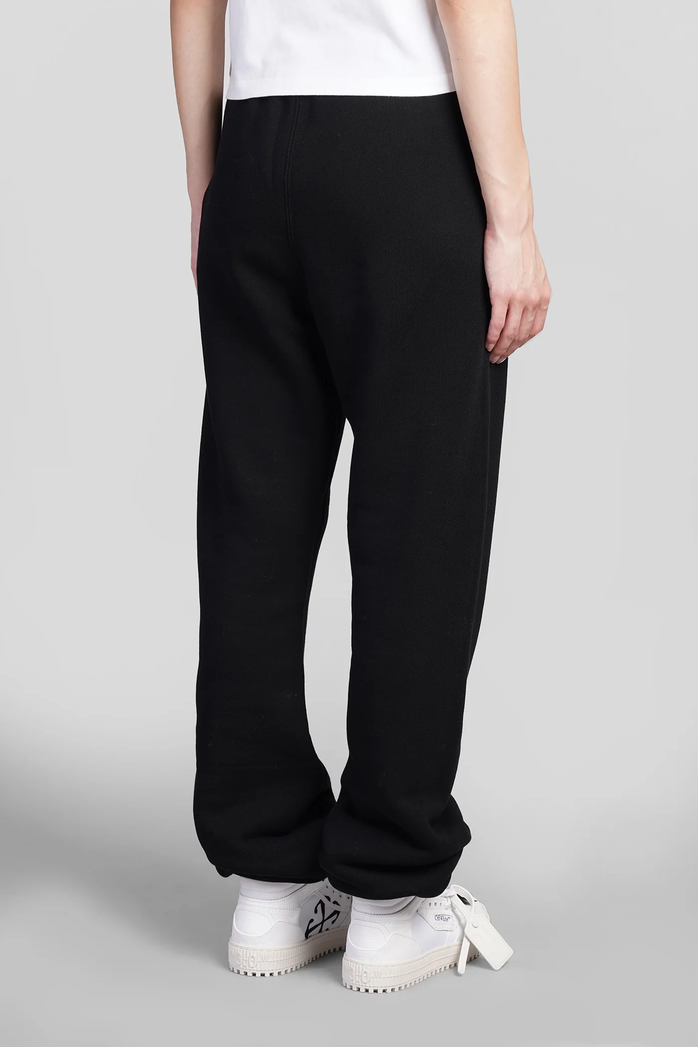 Pants in black cotton - Image 3