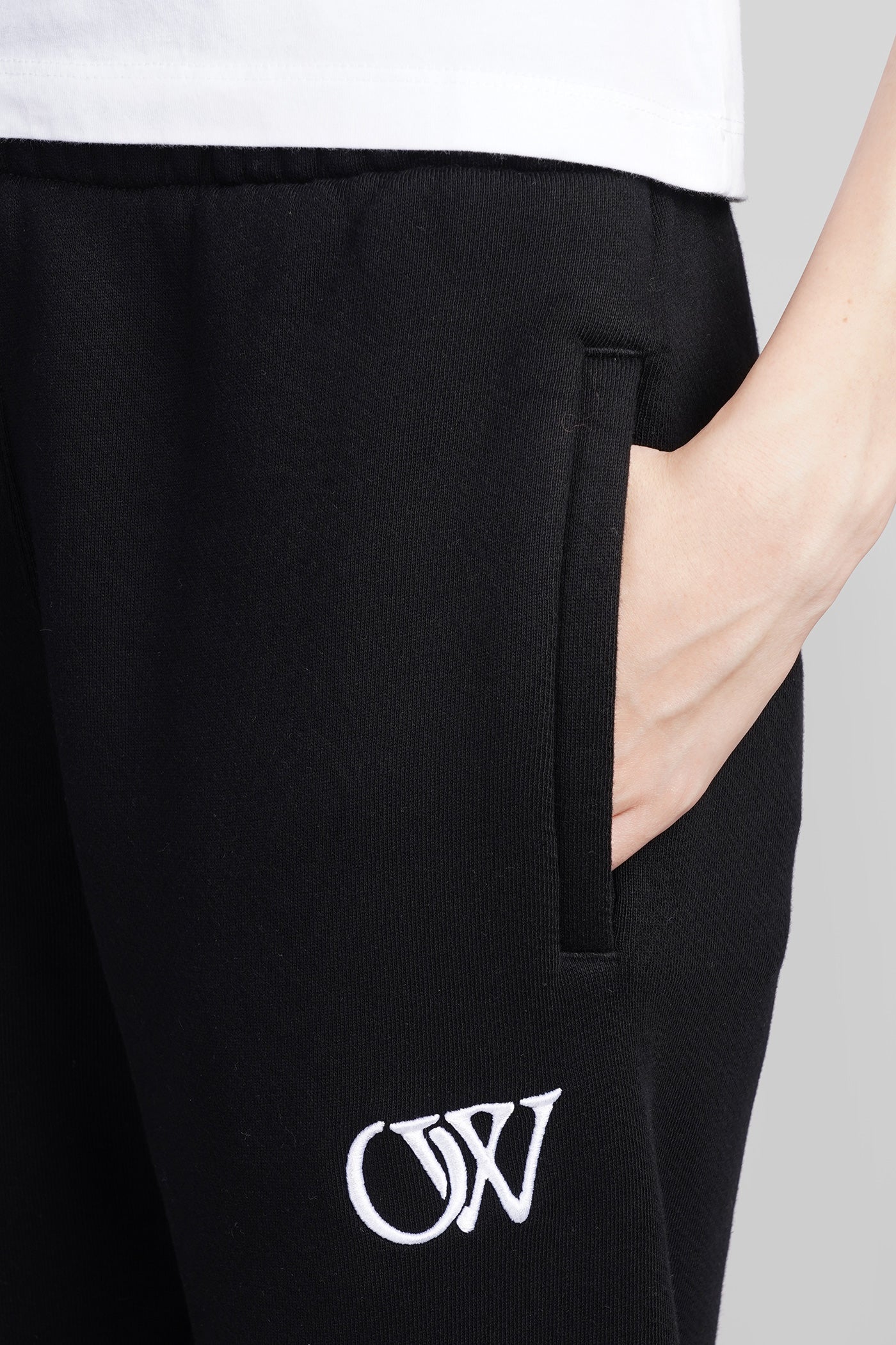 Pants in black cotton - Image 5