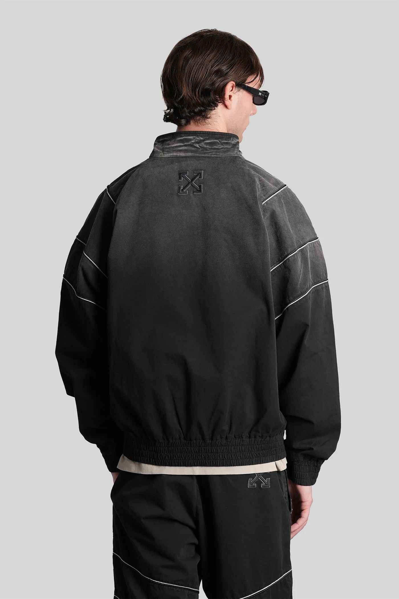 Sweatshirt in black cotton - Image 3