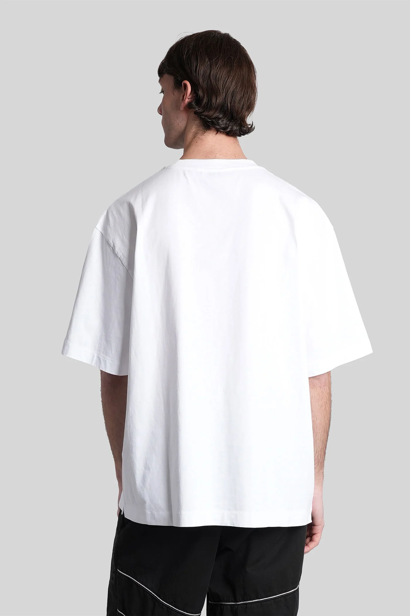 T-Shirt in white cotton - Image 3