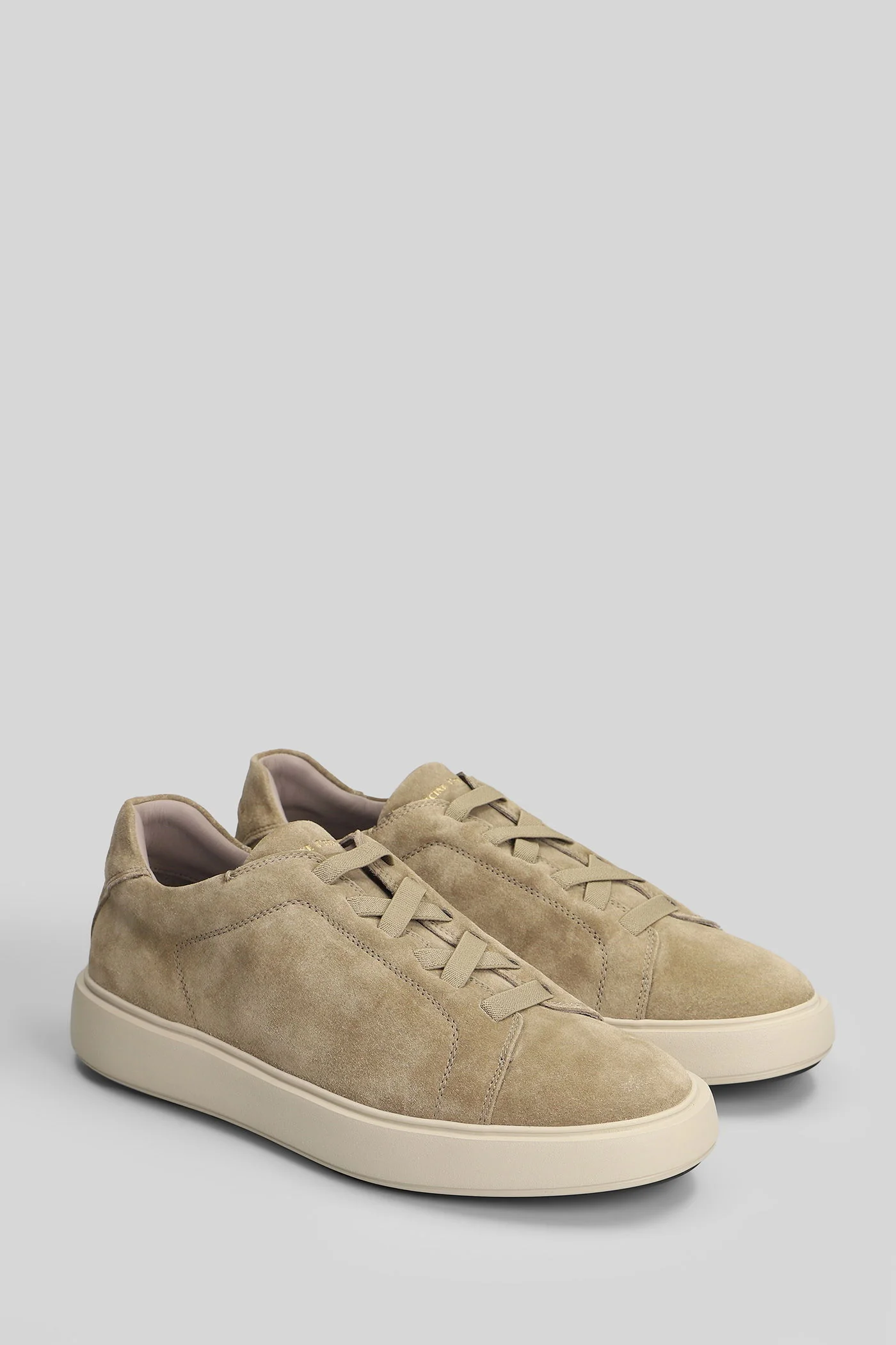 Slouch 001 Sneakers in Camel suede - Image 2