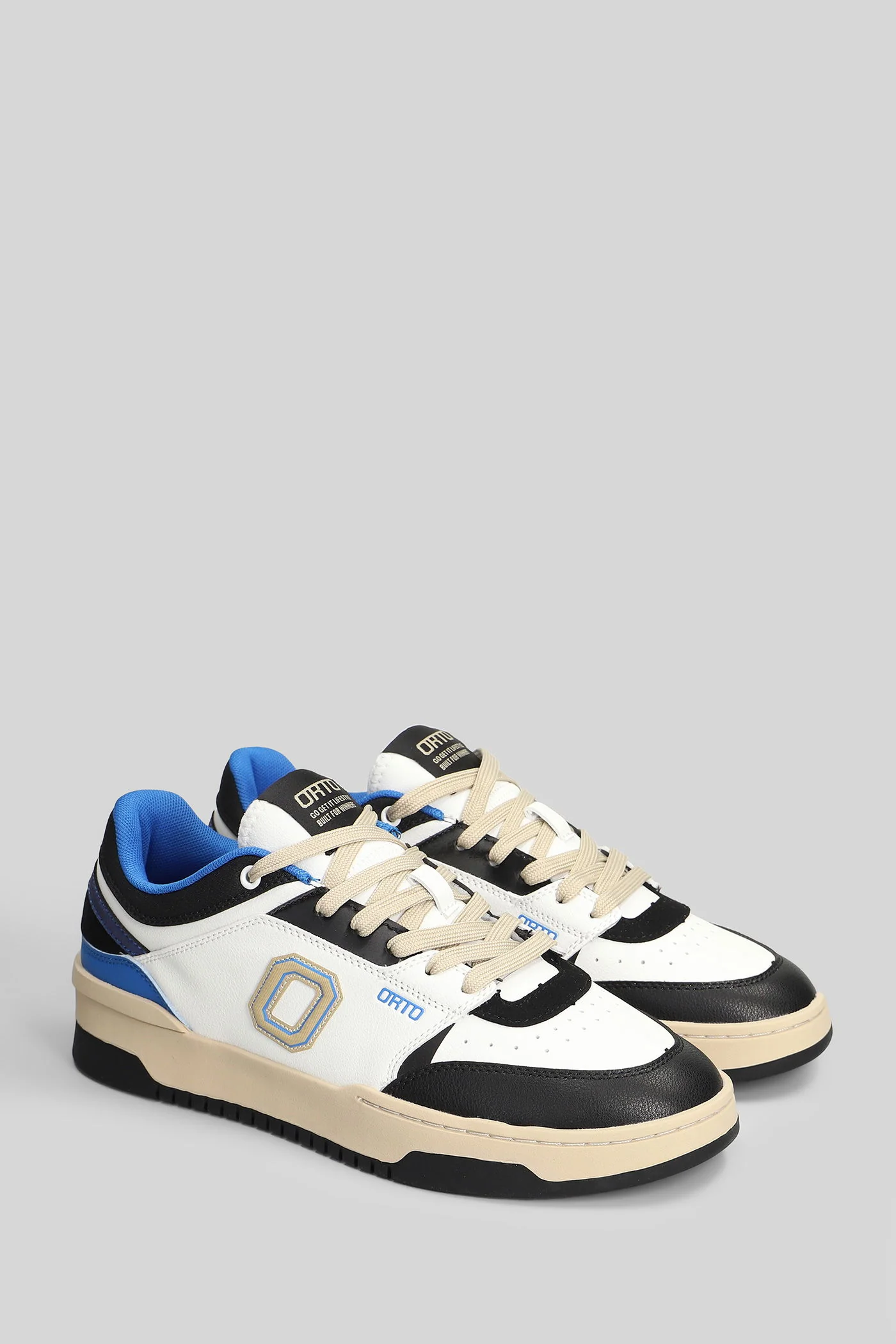 Eclipse Sneakers in blue leather - Image 2