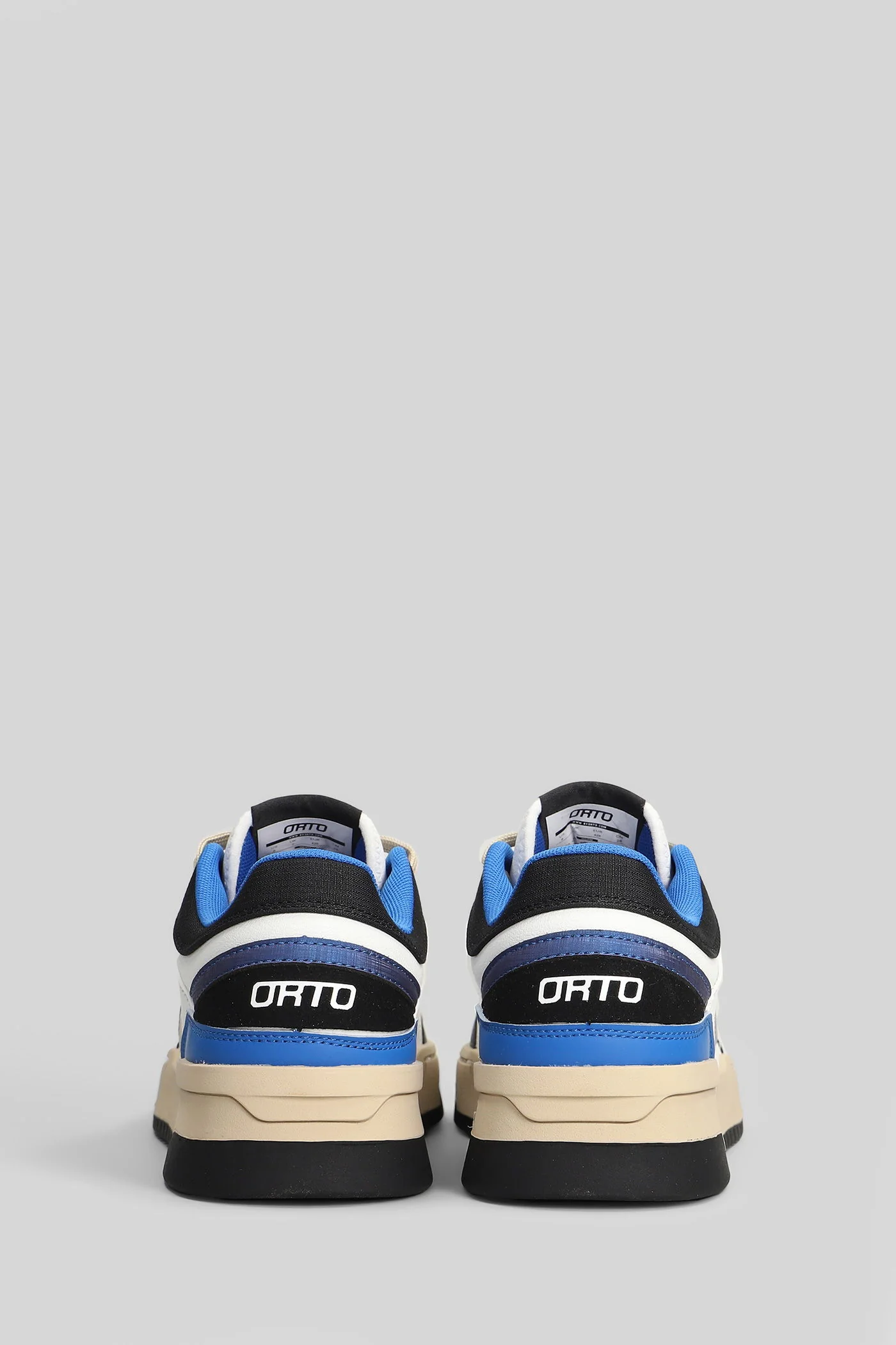 Eclipse Sneakers in blue leather - Image 4