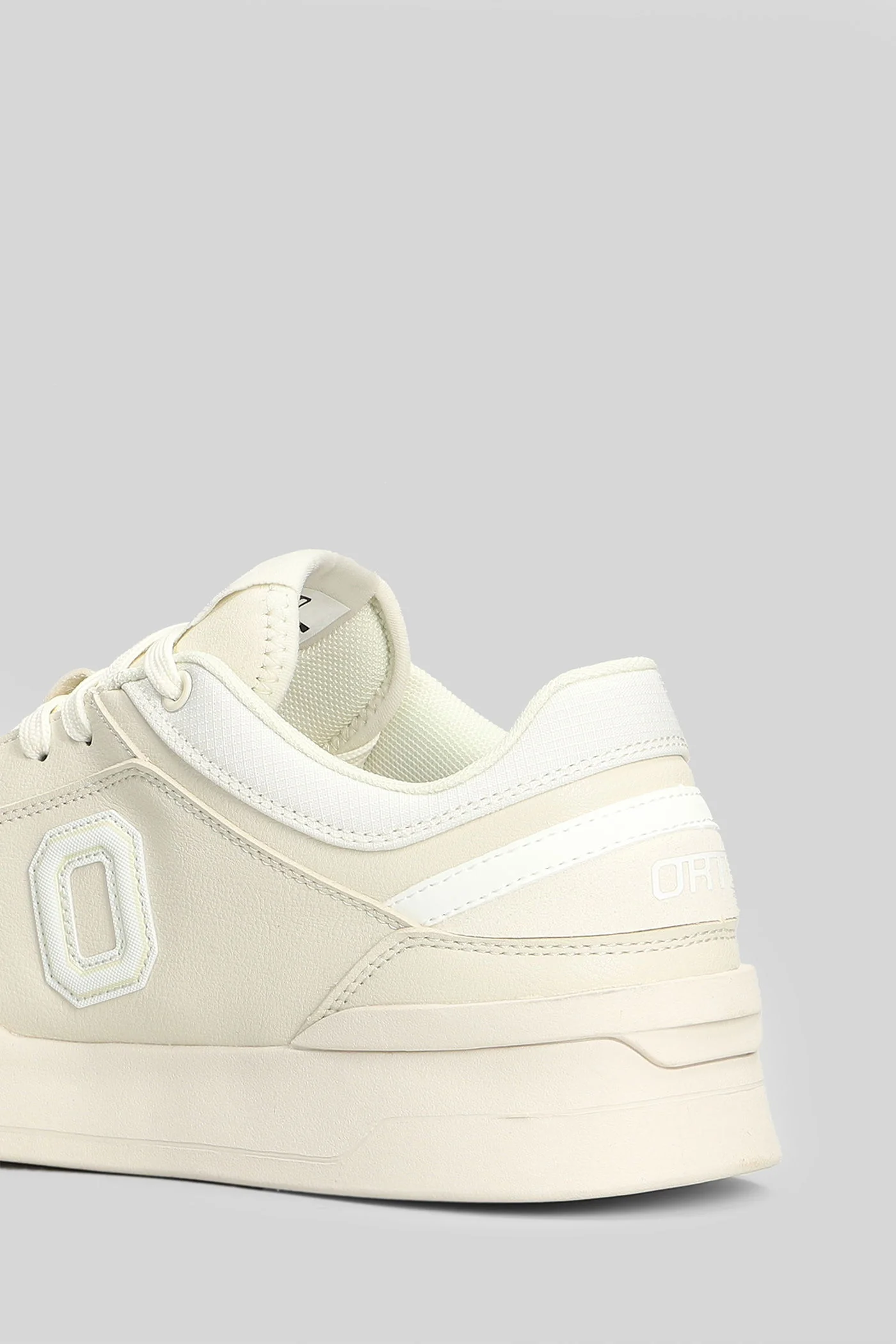 Eclipse Sneakers in white leather - Image 5