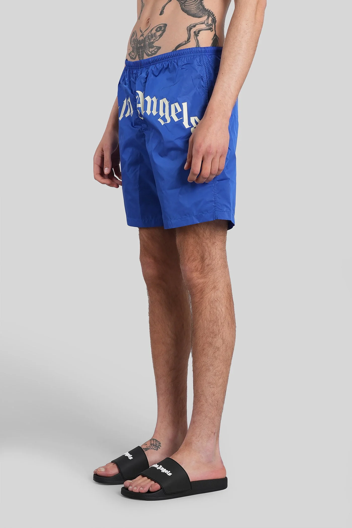 Beachwear in blue polyamide - Image 4