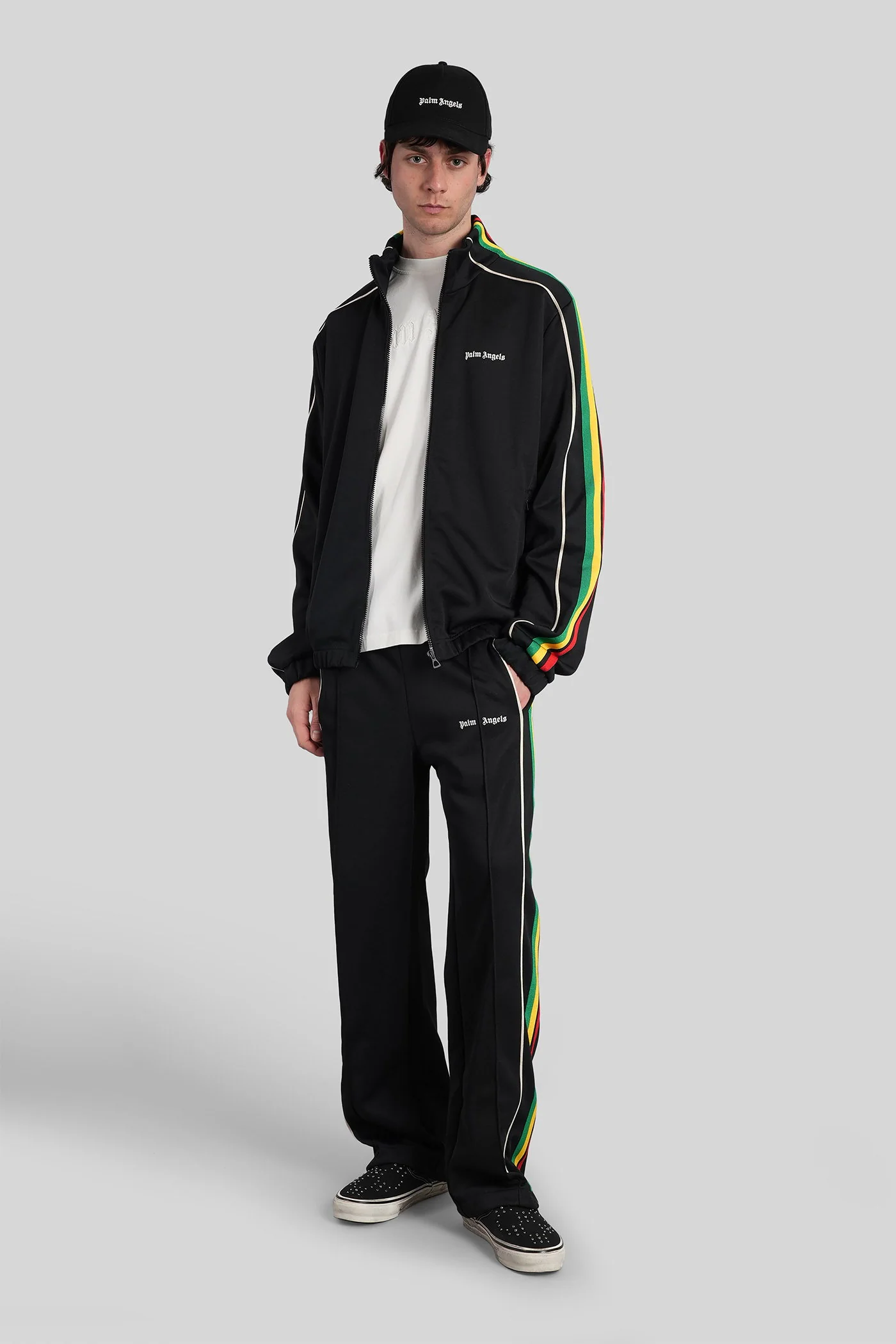 Casual jacket in black polyester - Image 2