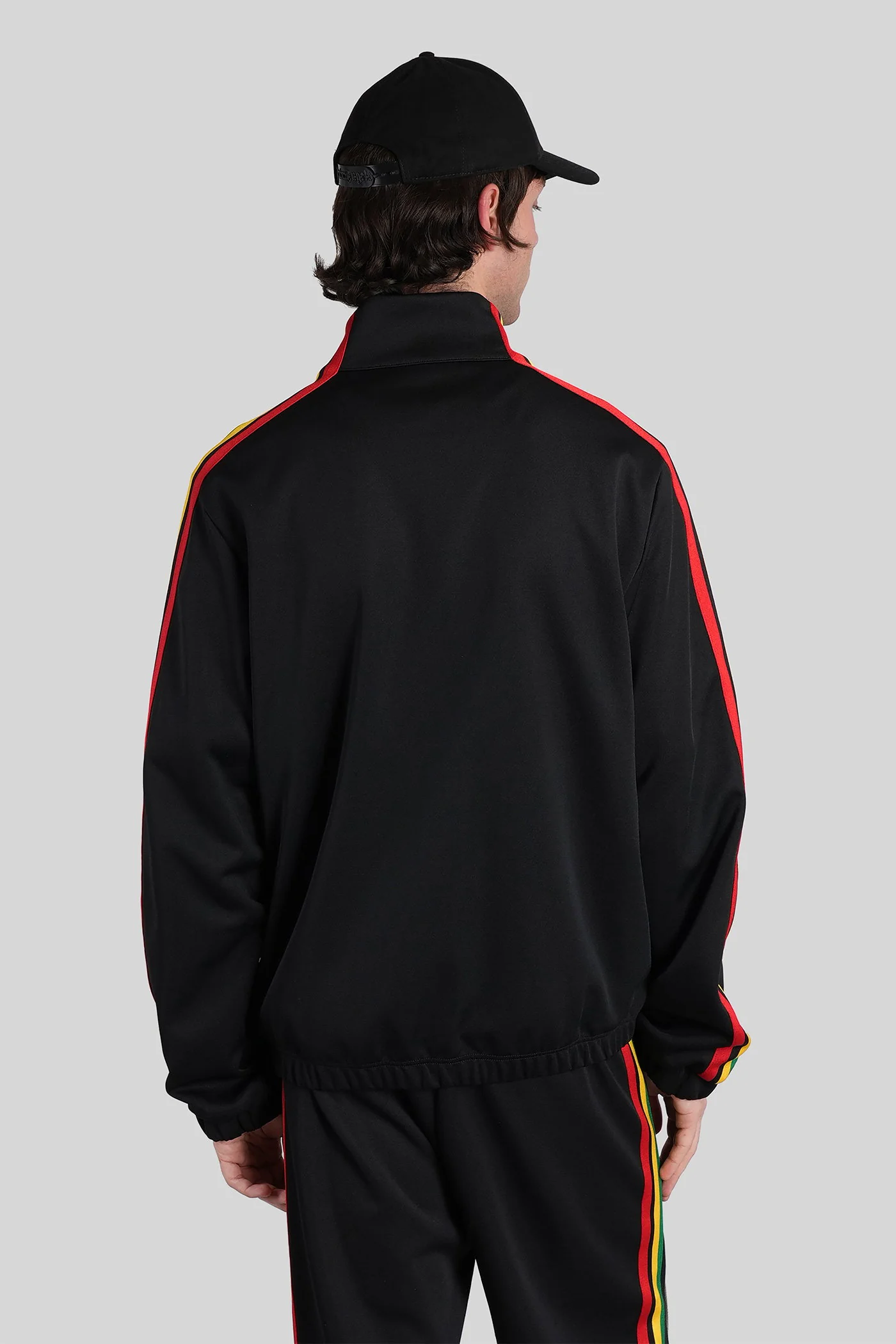 Casual jacket in black polyester - Image 3