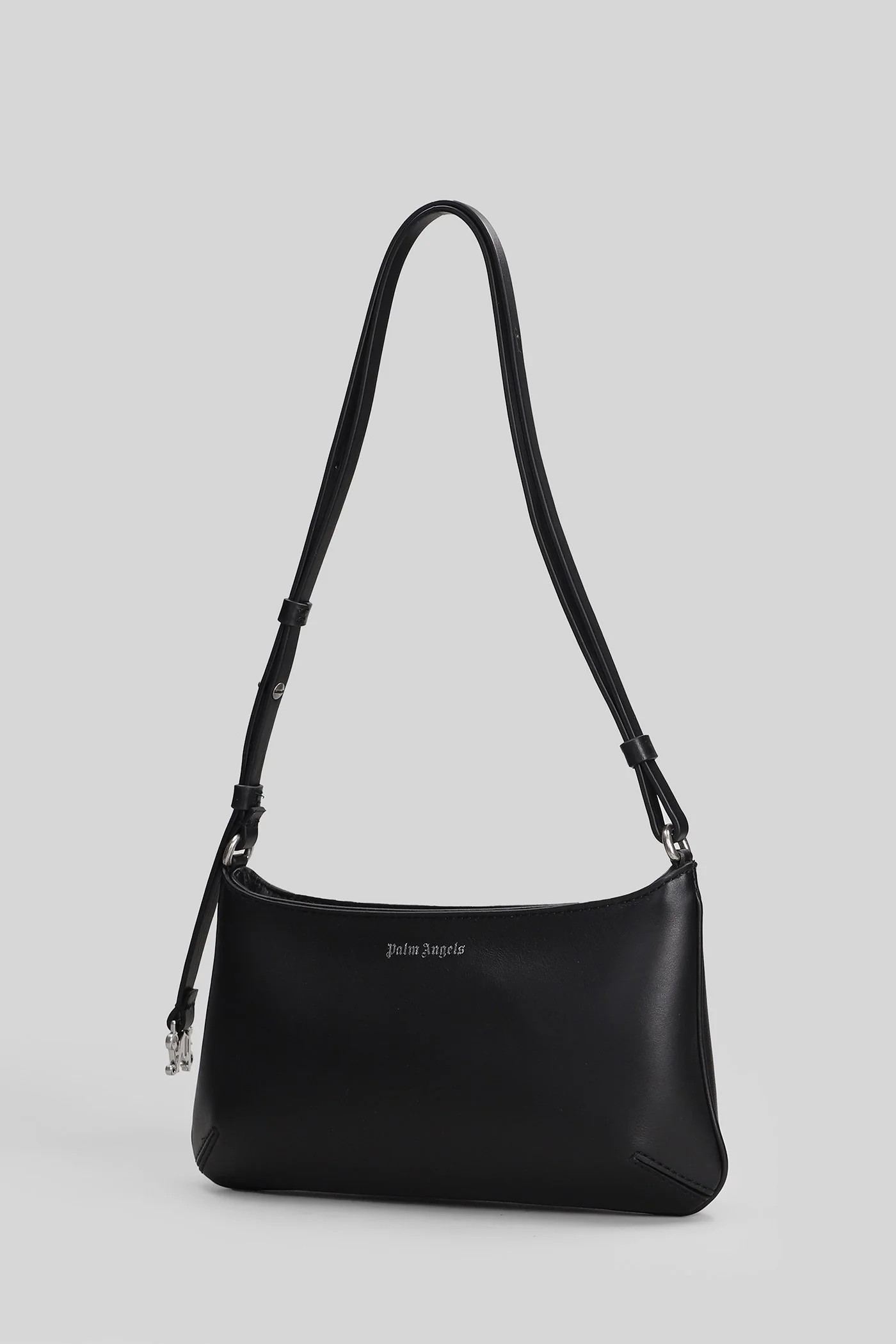 Hand bag in black leather - Image 2