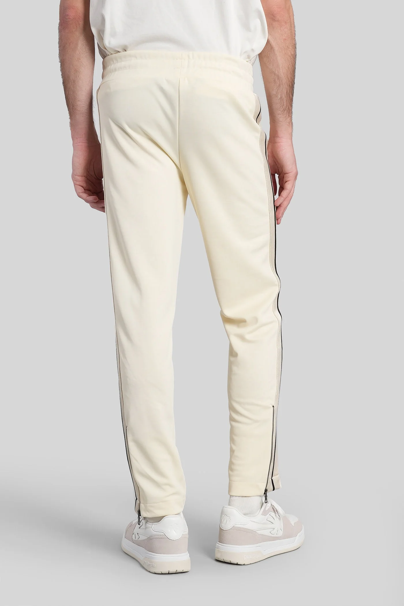 Pants in beige polyester - Image 3