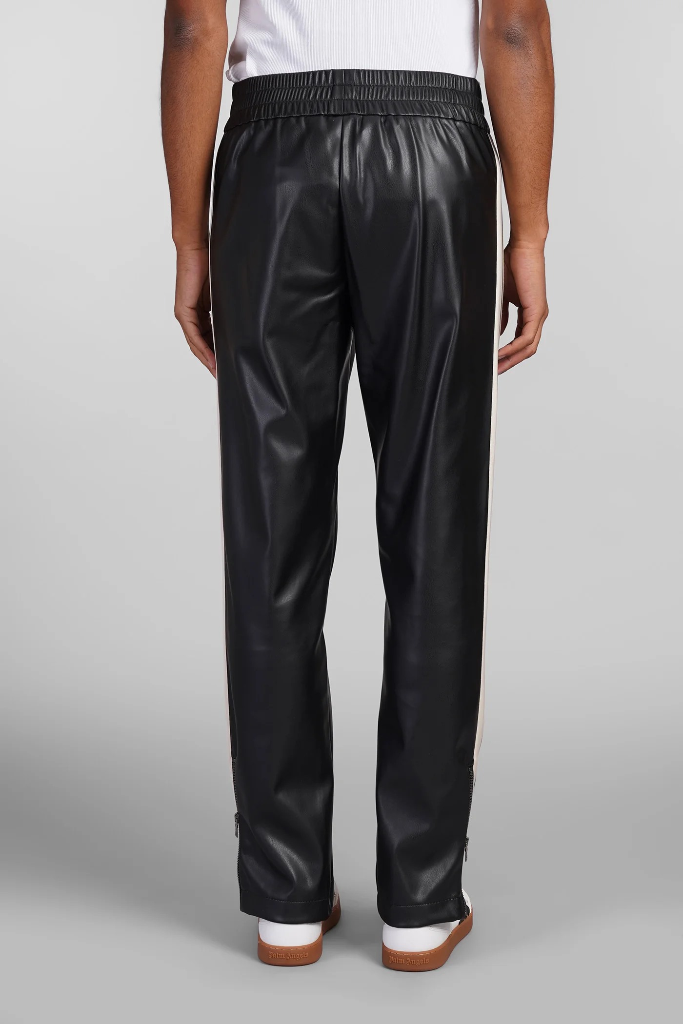 Pants in black polyester - Image 3