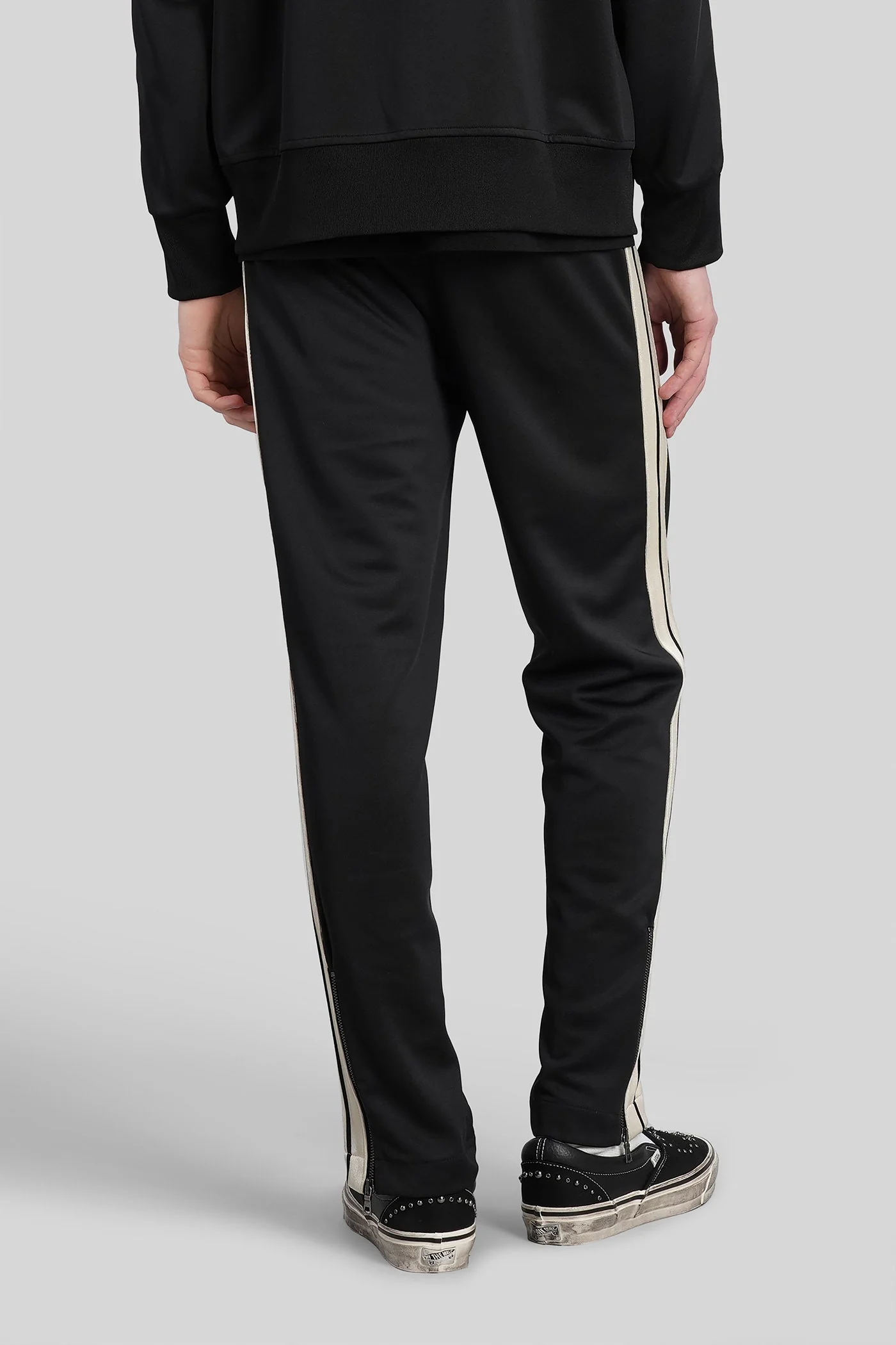 Pants in black polyester - Image 3