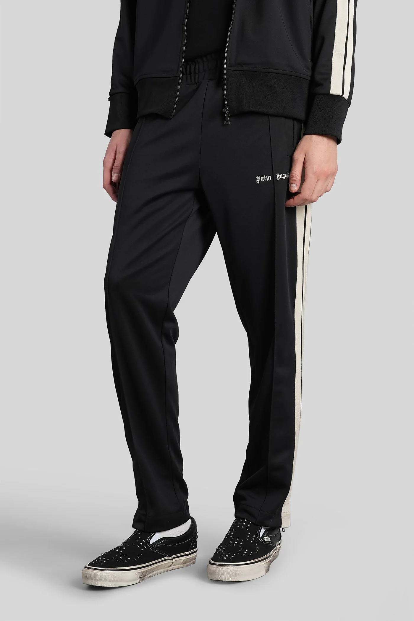 Pants in black polyester - Image 4