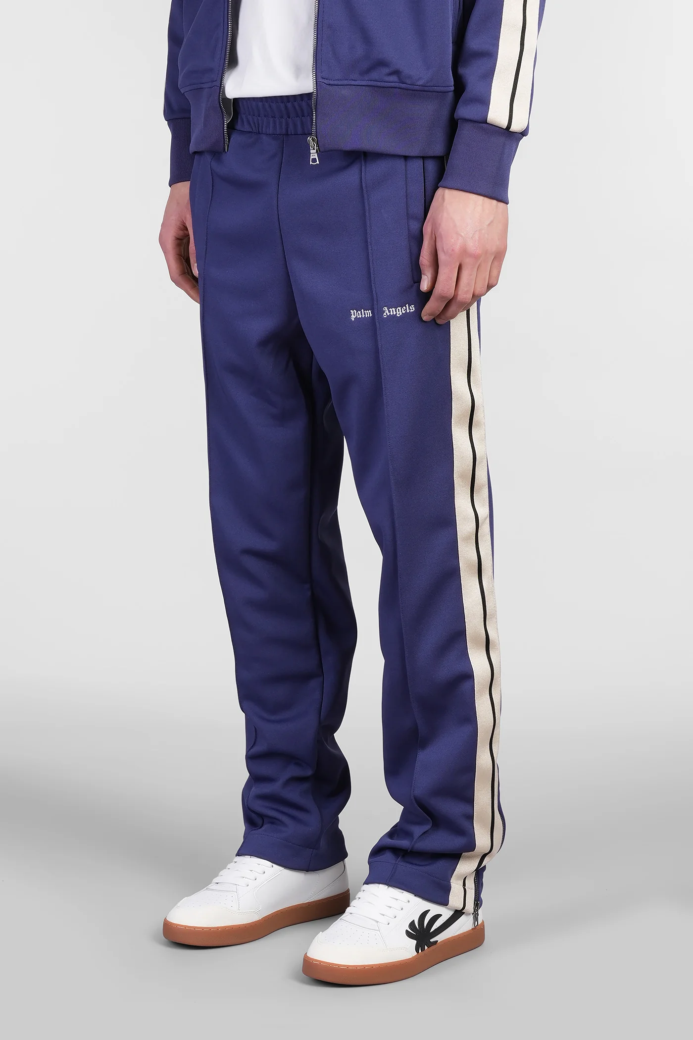 Pants in blue polyester - Image 4