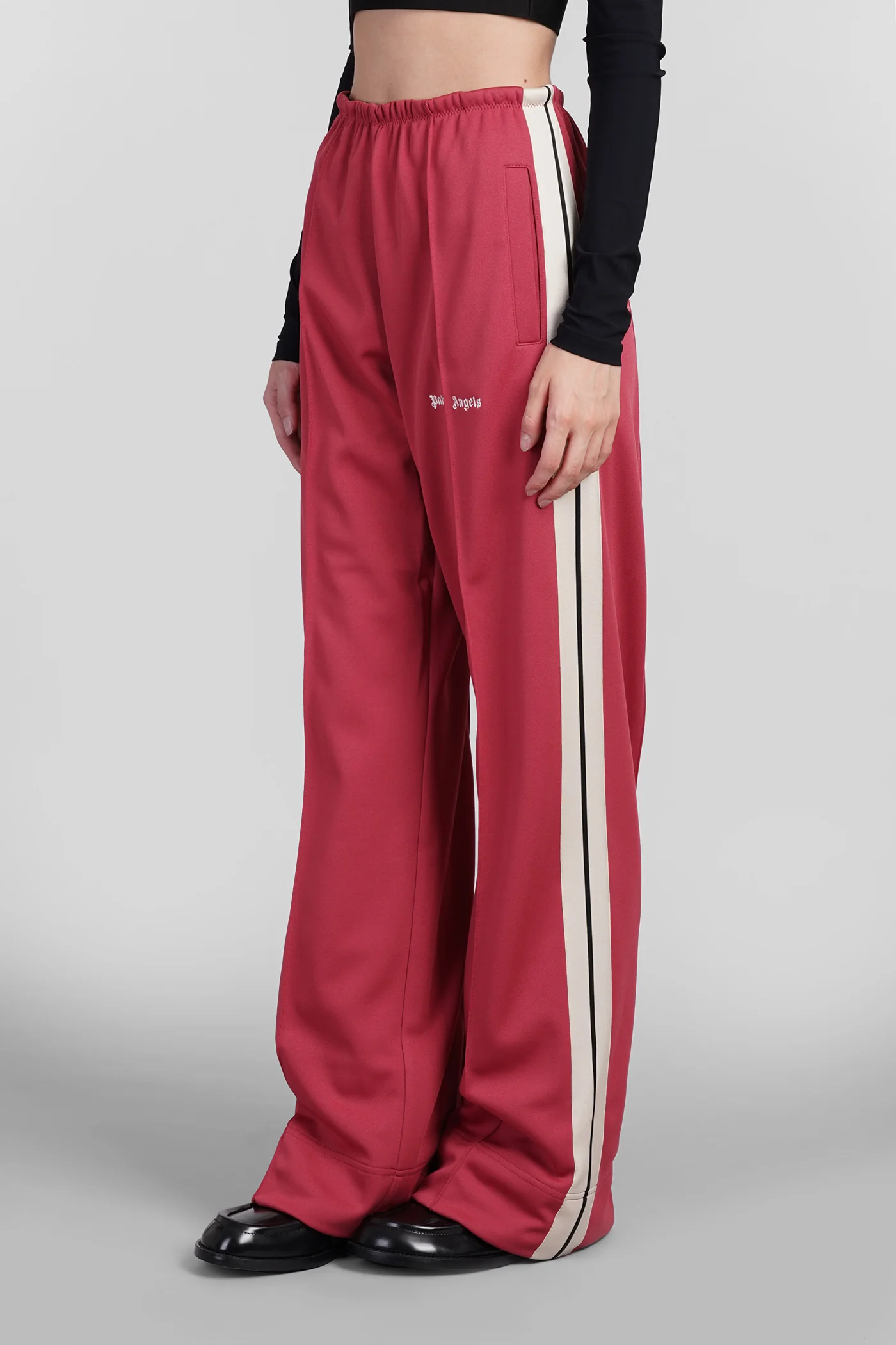 Pants in red polyester - Image 4