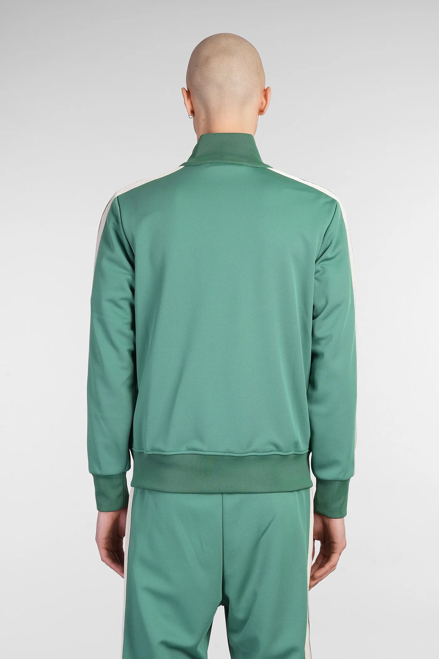 Sweatshirt in green polyester - Image 3