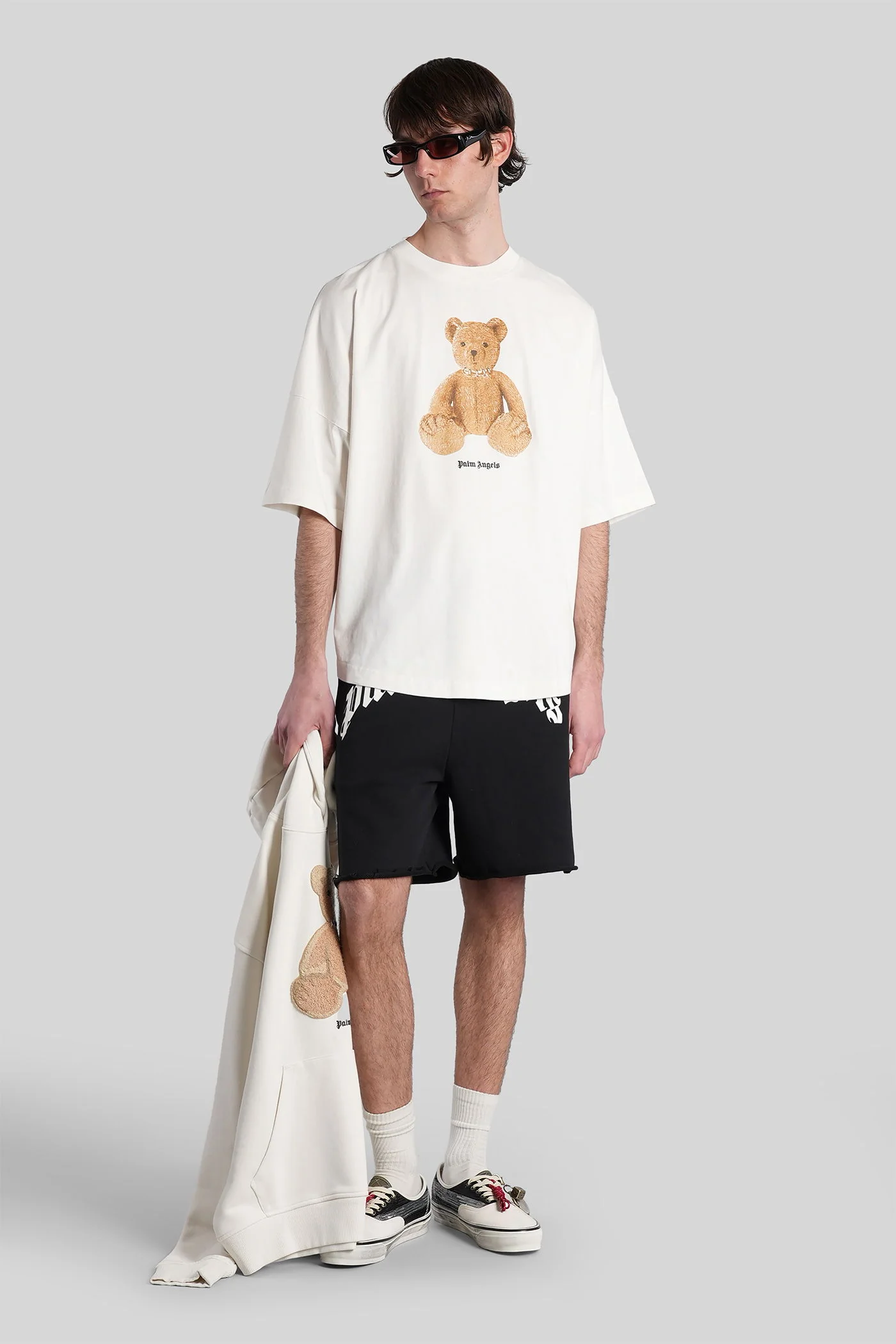 T-Shirt in white cotton - Image 2