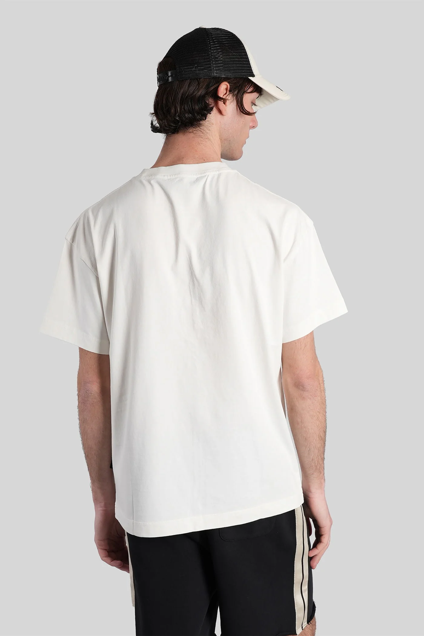 T-Shirt in white cotton - Image 3
