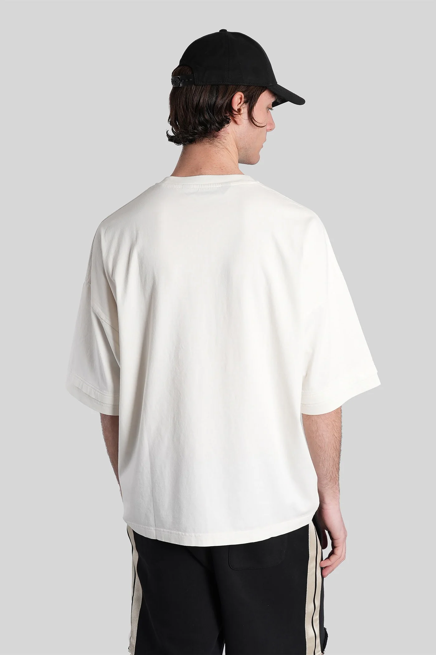 T-Shirt in white cotton - Image 3