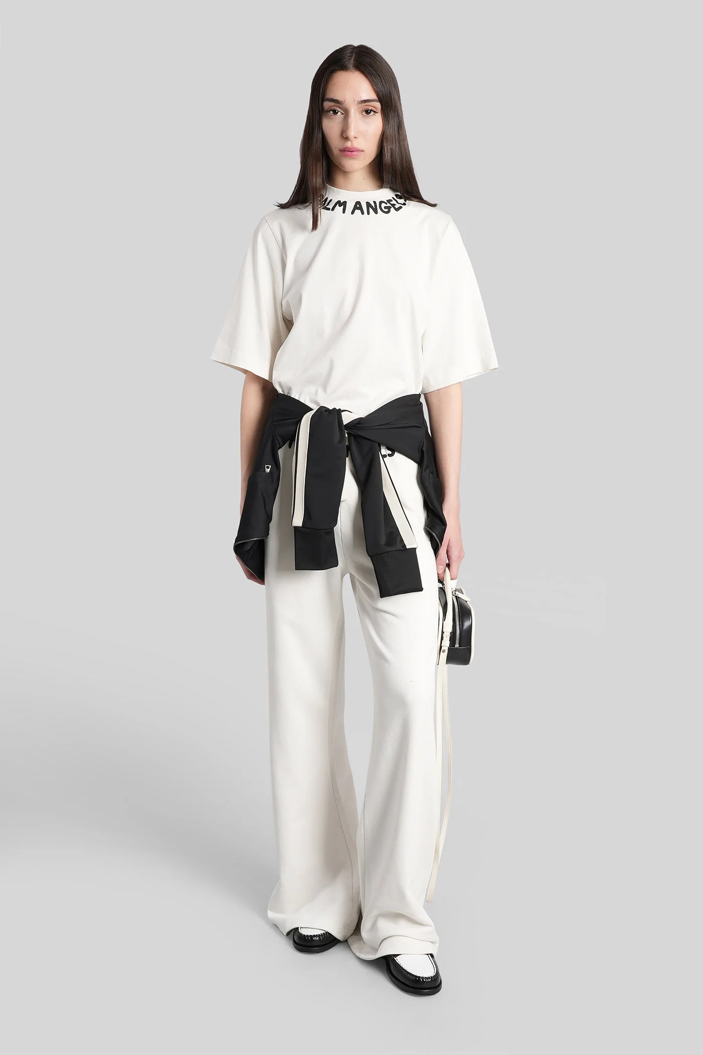 T-Shirt in white cotton - Image 2