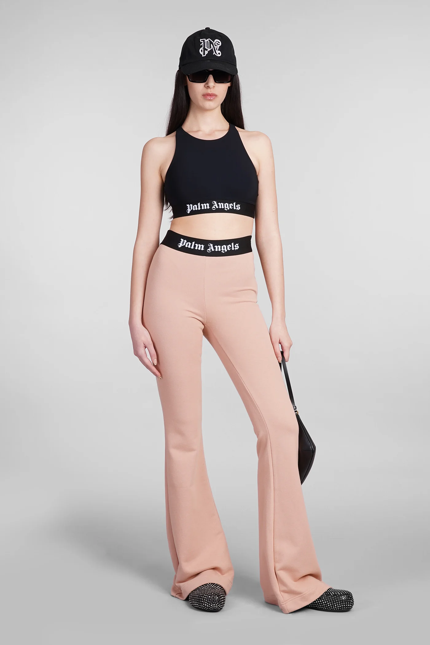 Topwear in black polyamide - Image 2