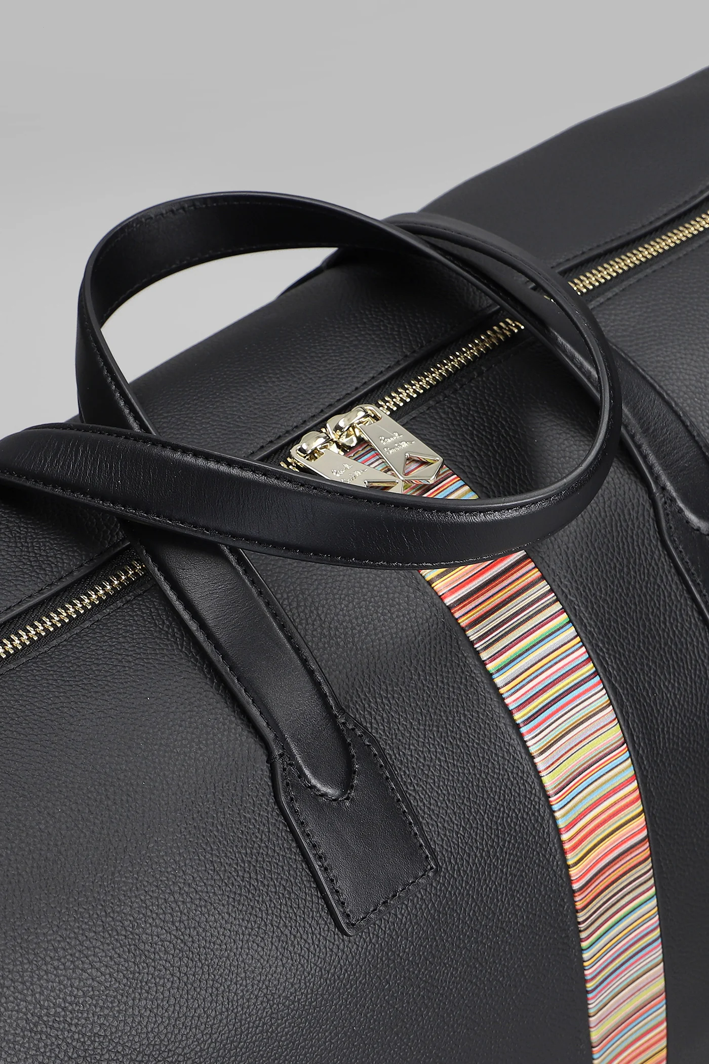 Holdall Hand bag in black leather - Image 4