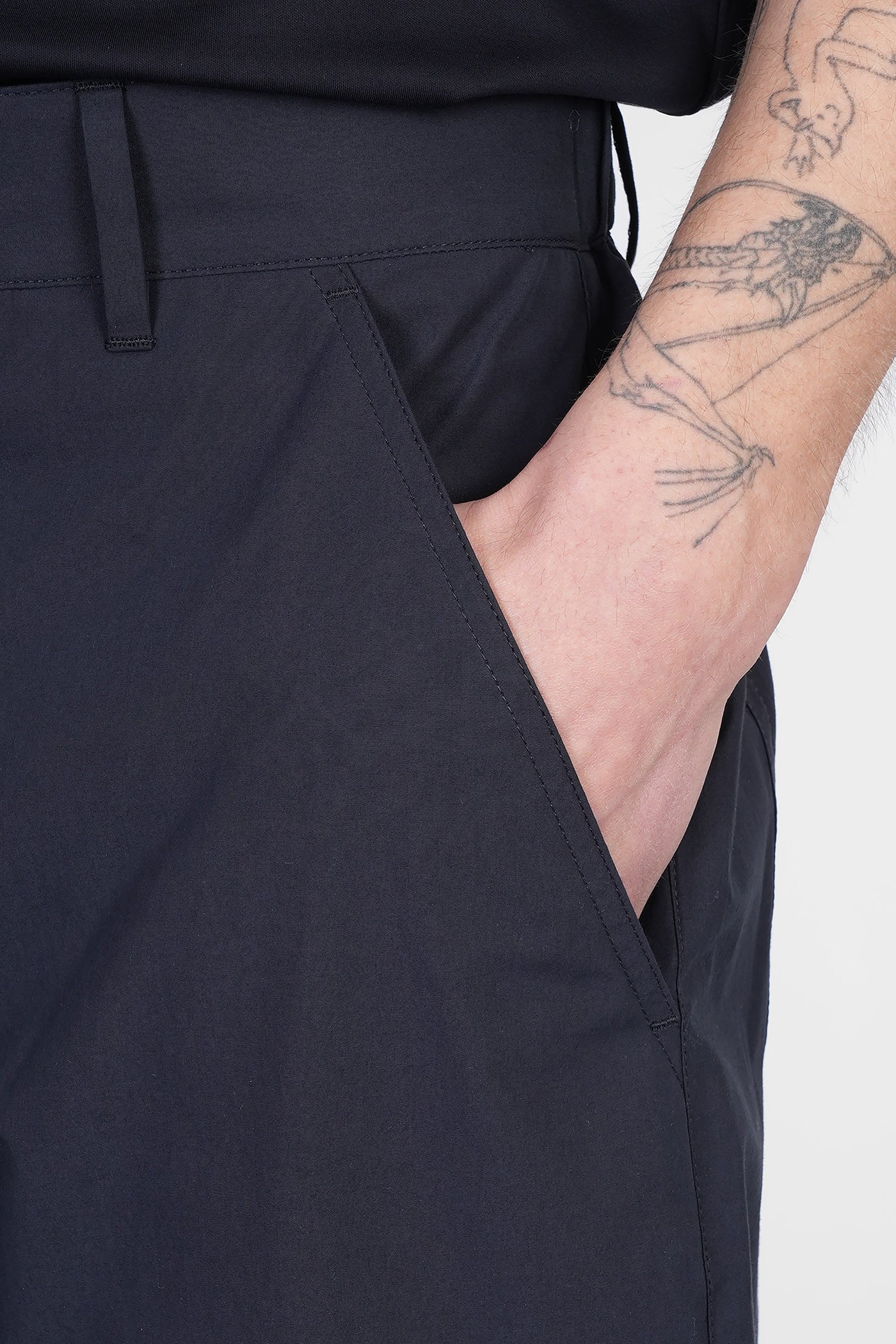 Pants in blue cotton - Image 5