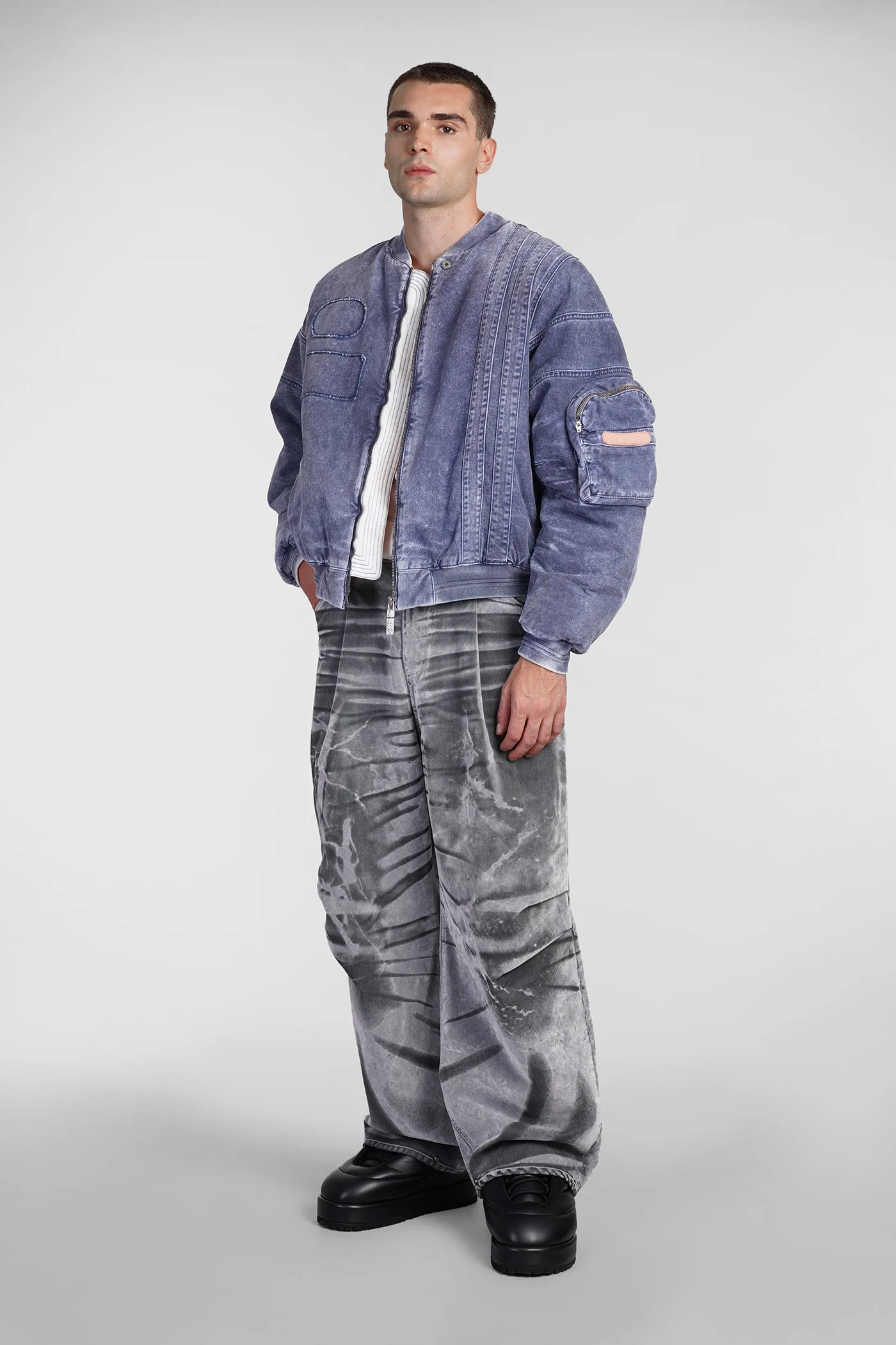 Ryan Denim Jackets in blue cotton - Image 2