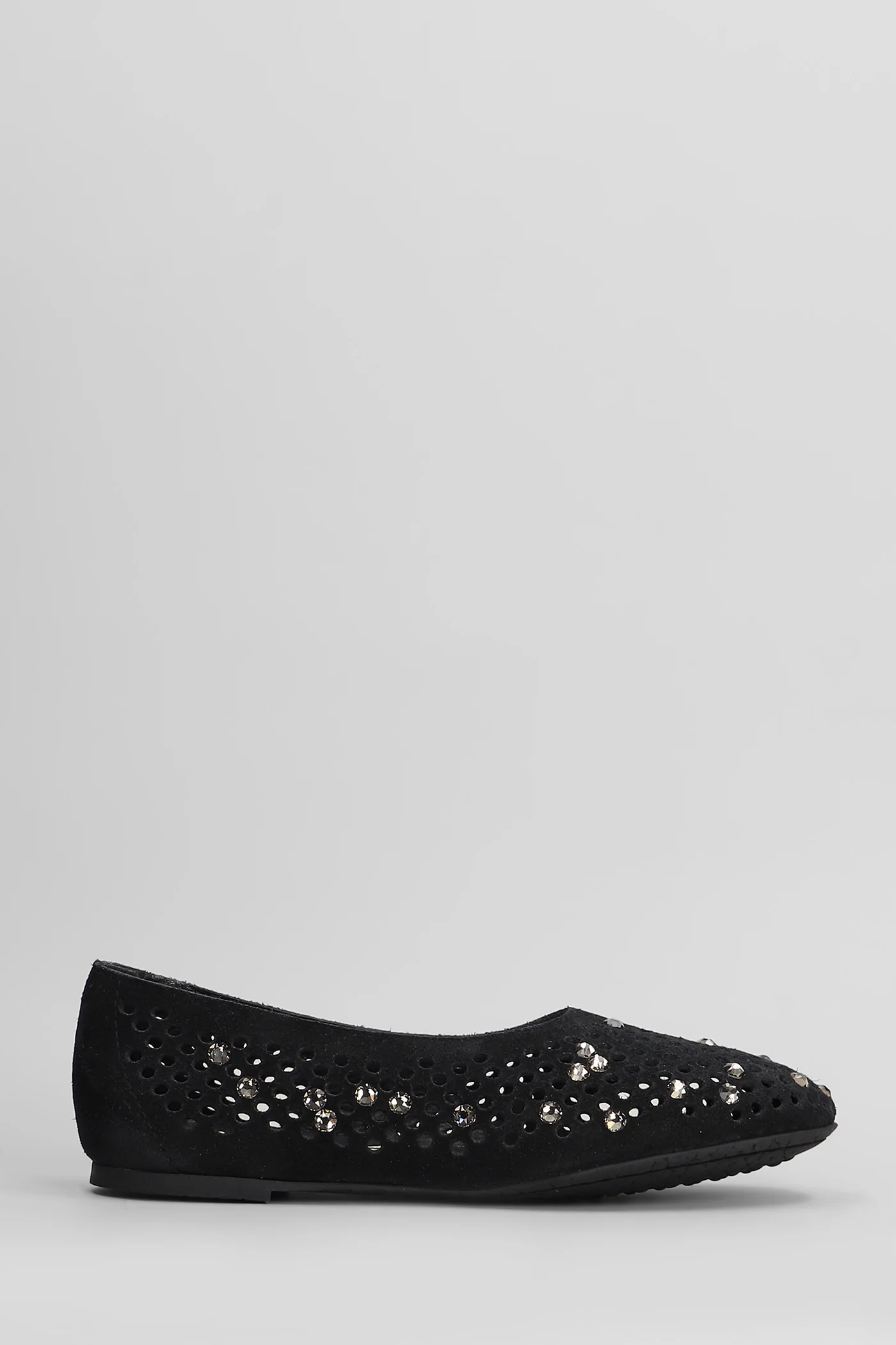 Ariane Ballet flats in black suede - Image 16