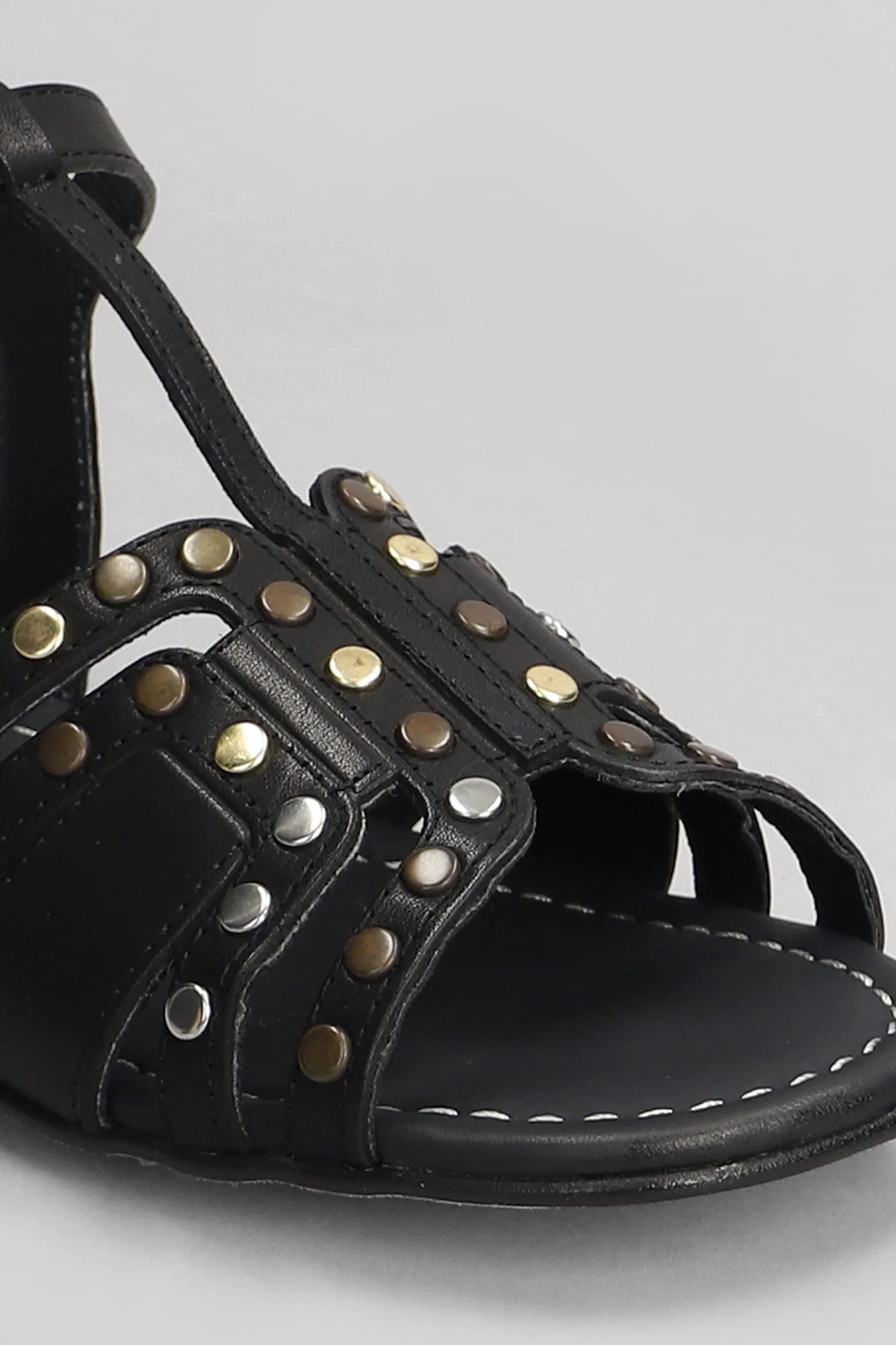 Flats in black leather - Image 5