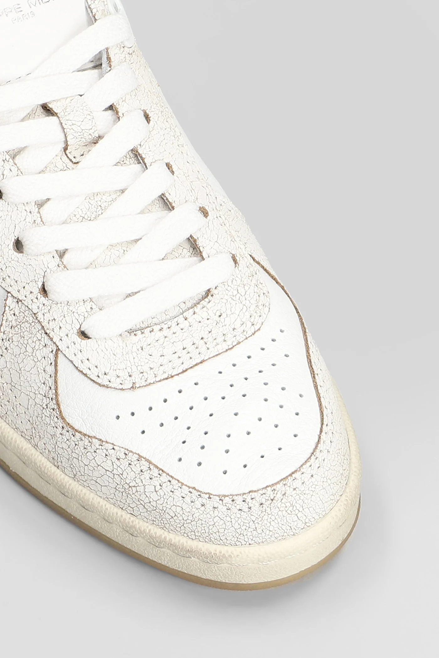 Pgal Low Sneakers in white leather - Image 5