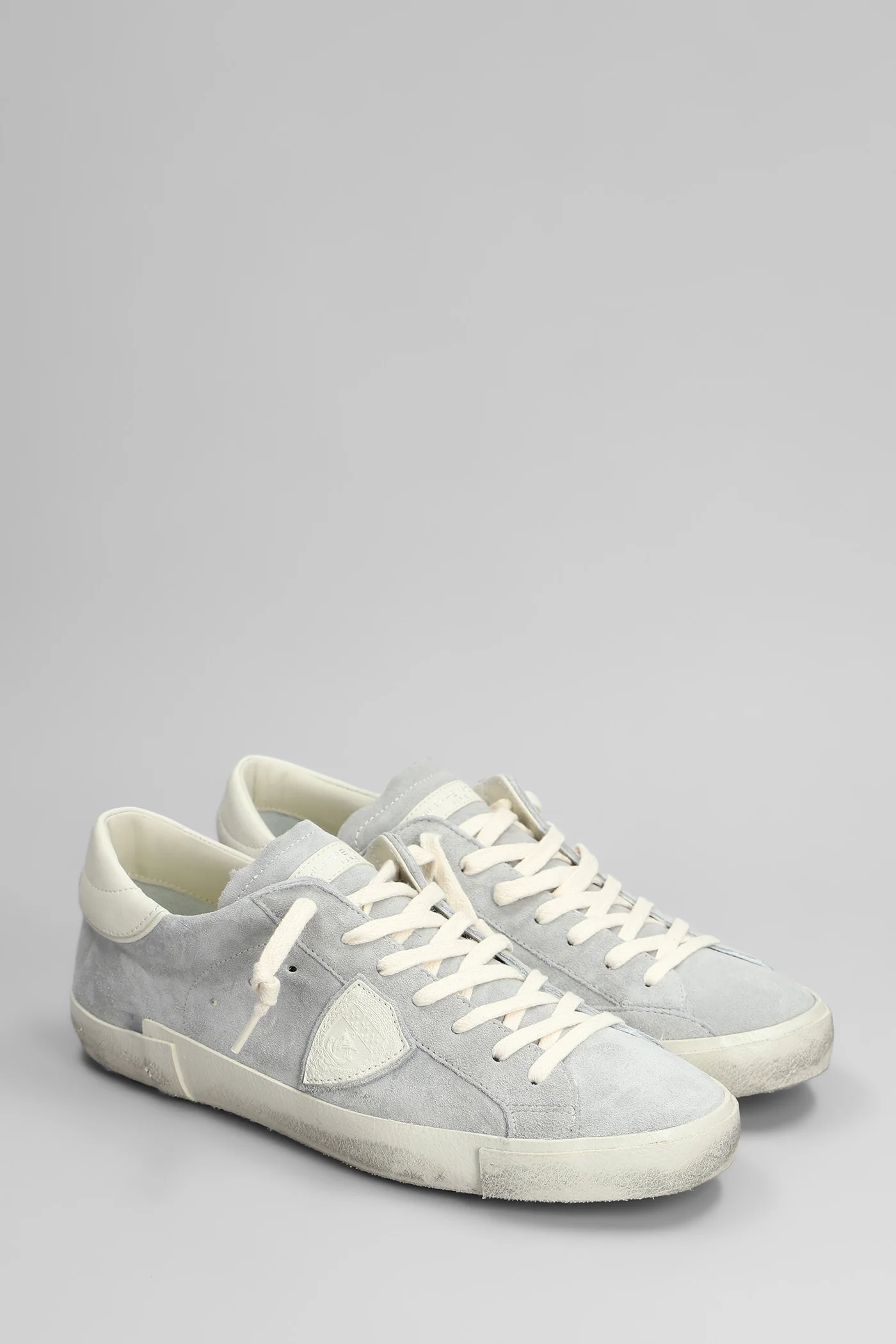 Prsx Low Sneakers in grey suede - Image 2