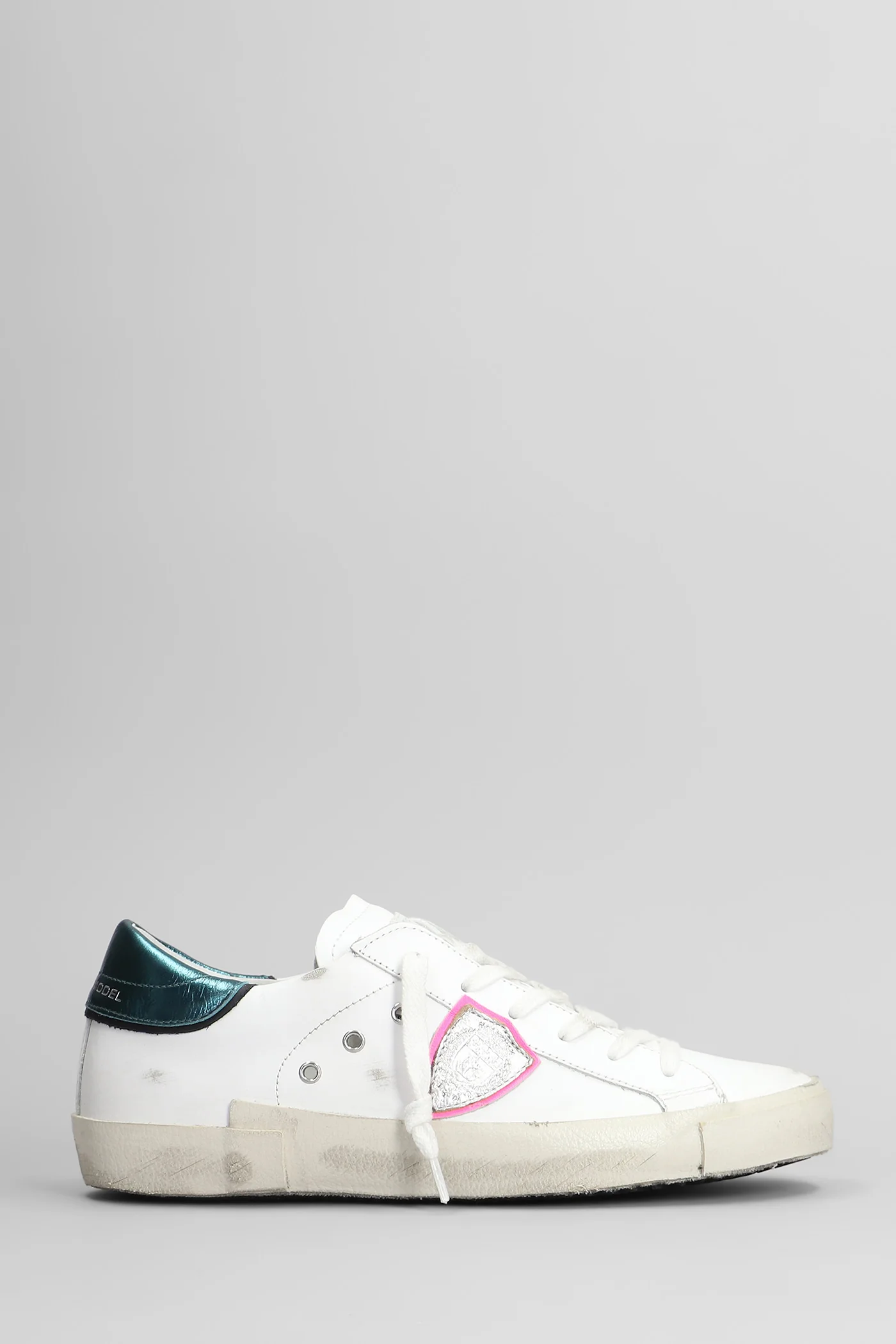 Prsx Low Sneakers in white leather