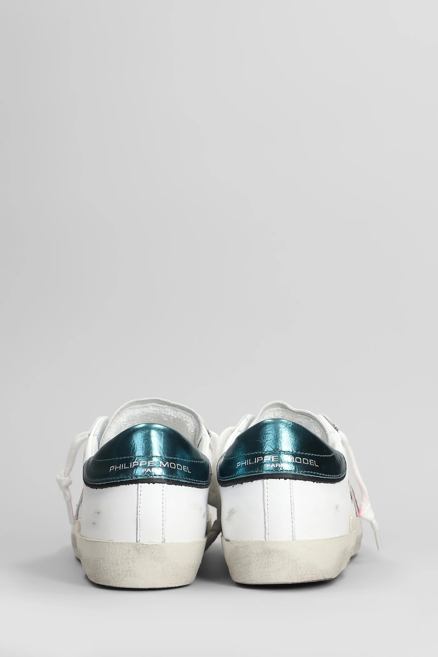 Prsx Low Sneakers in white leather - Image 4