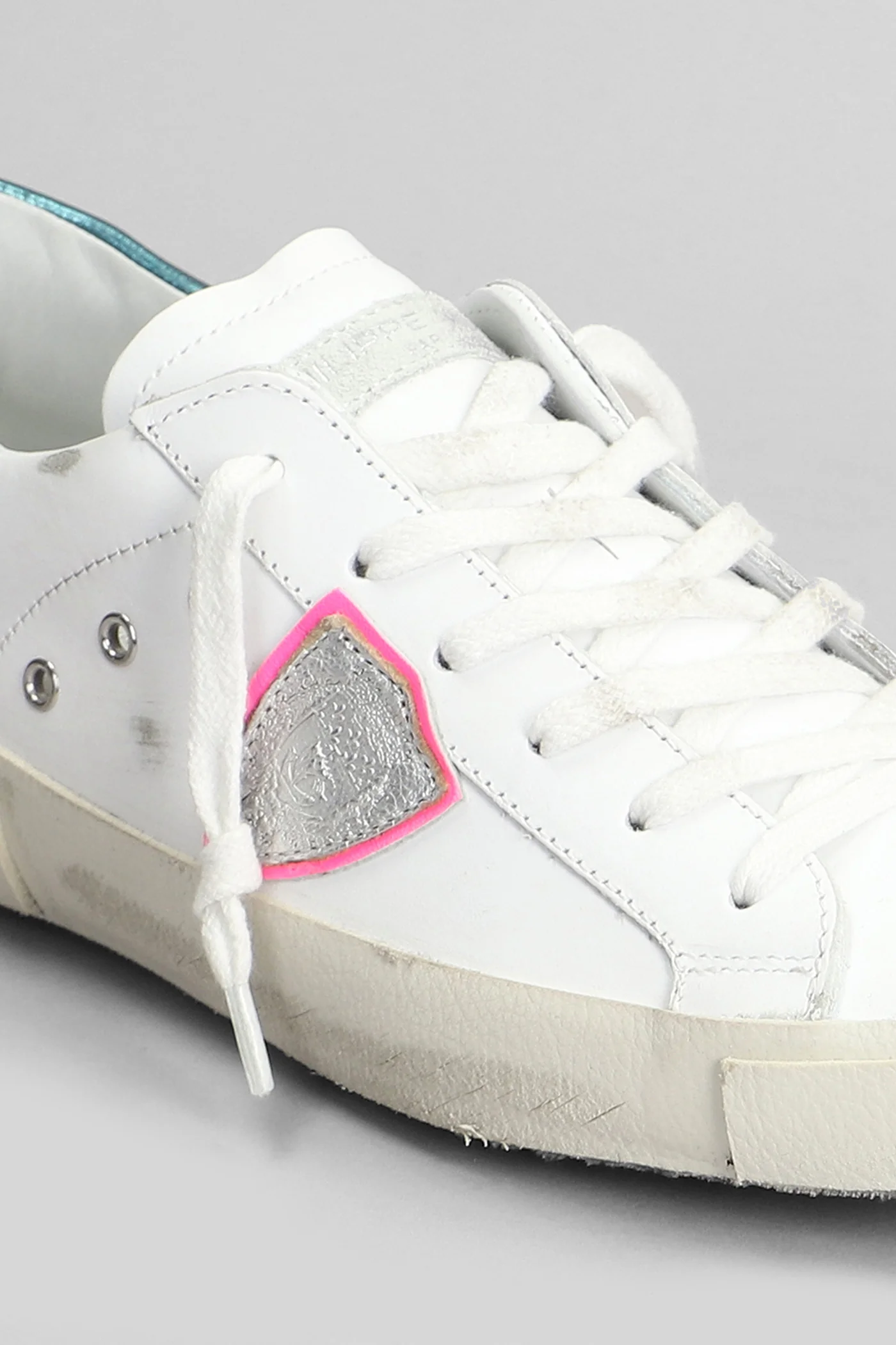 Prsx Low Sneakers in white leather - Image 5