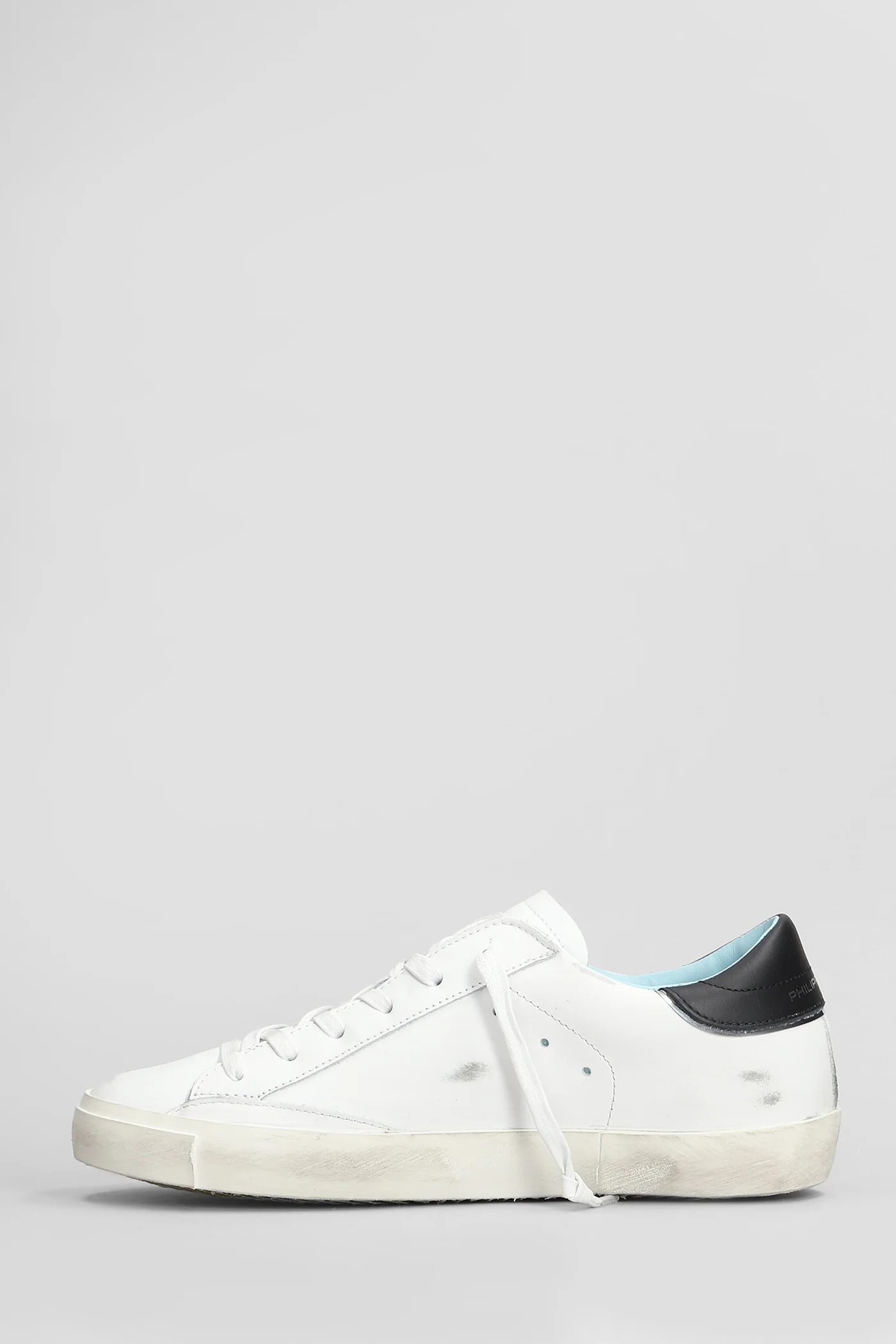 Prsx Low Sneakers in white leather - Image 3