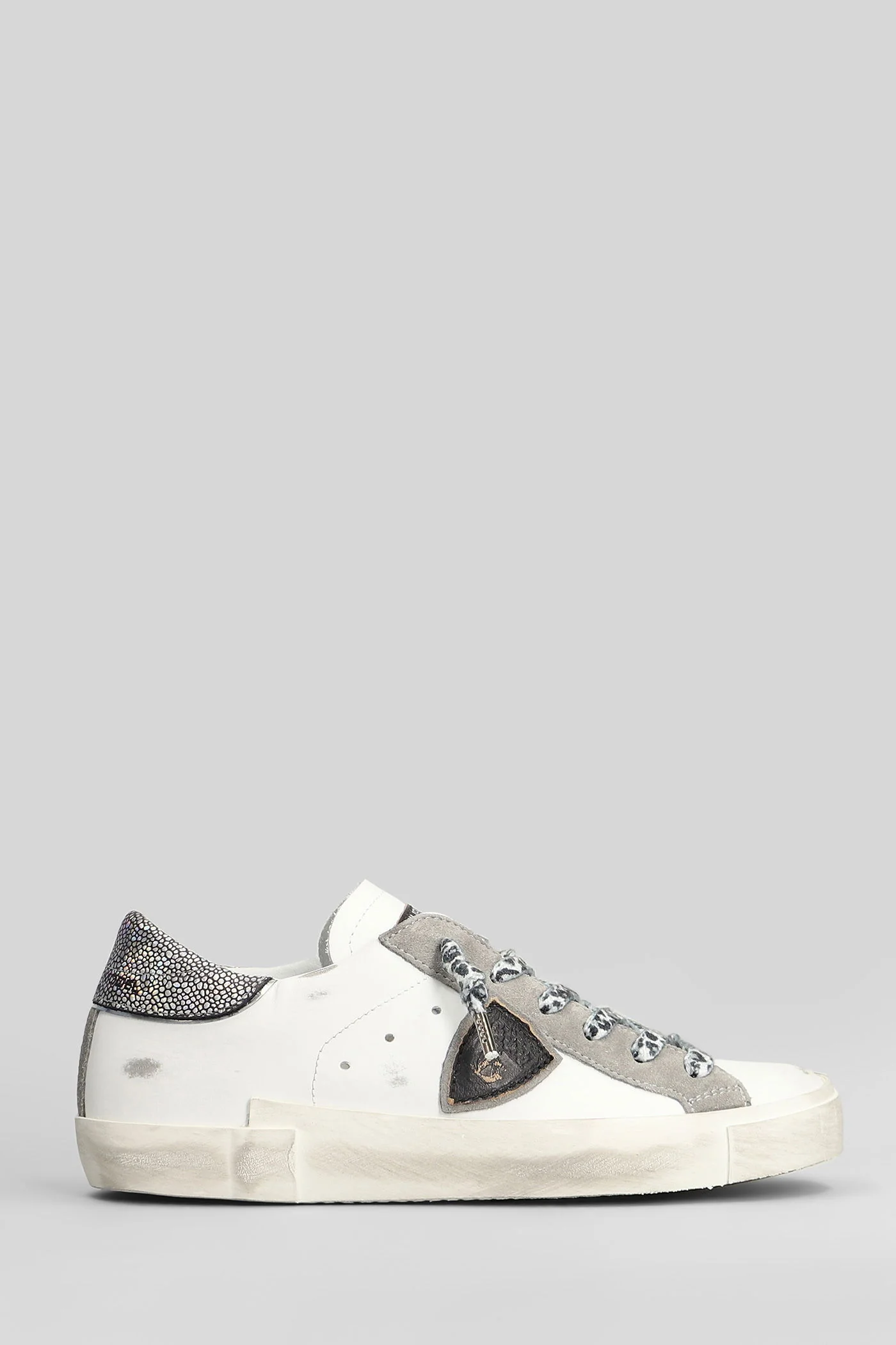 Prsx Low Sneakers in white leather