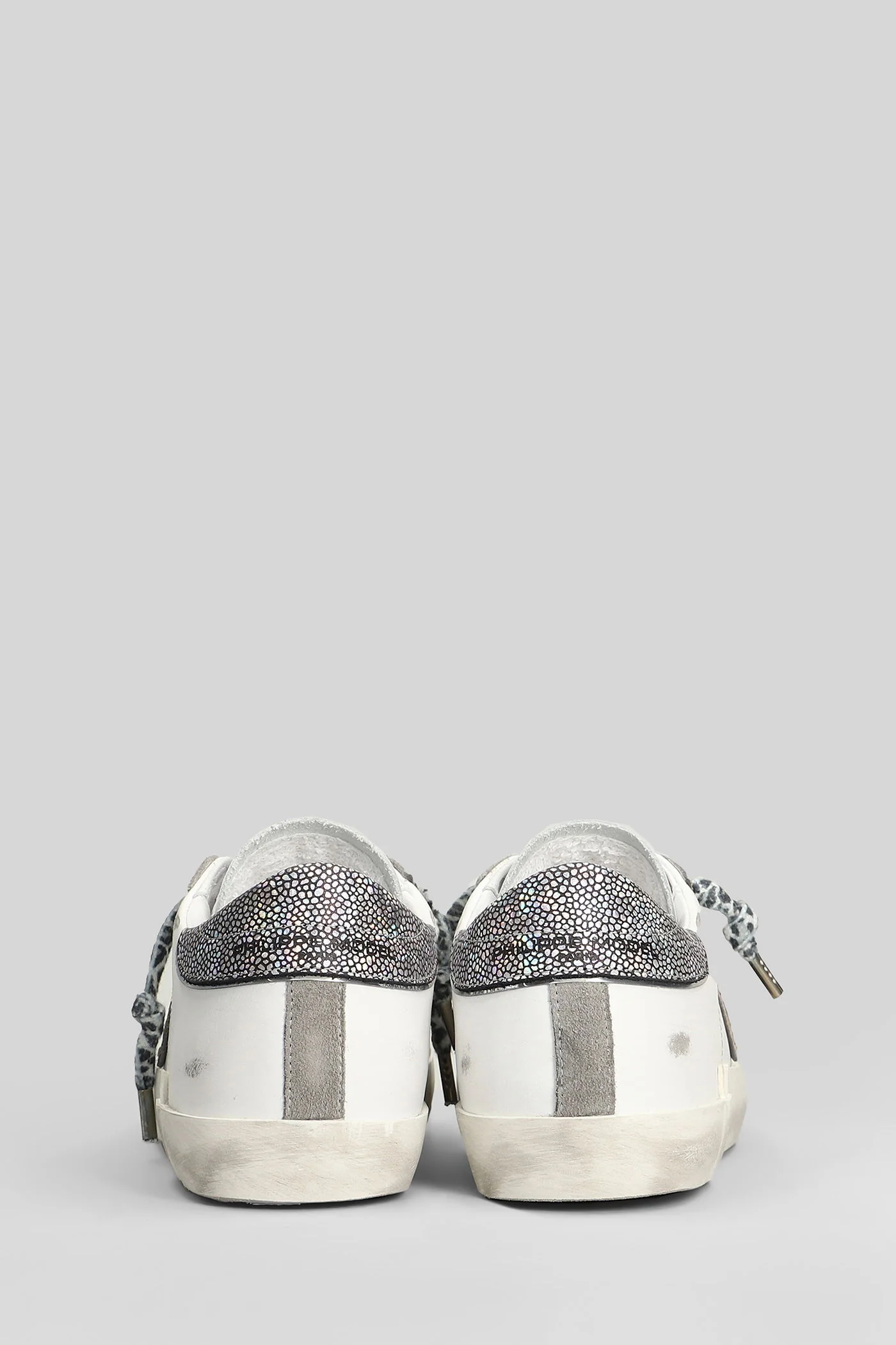 Prsx Low Sneakers in white leather - Image 4