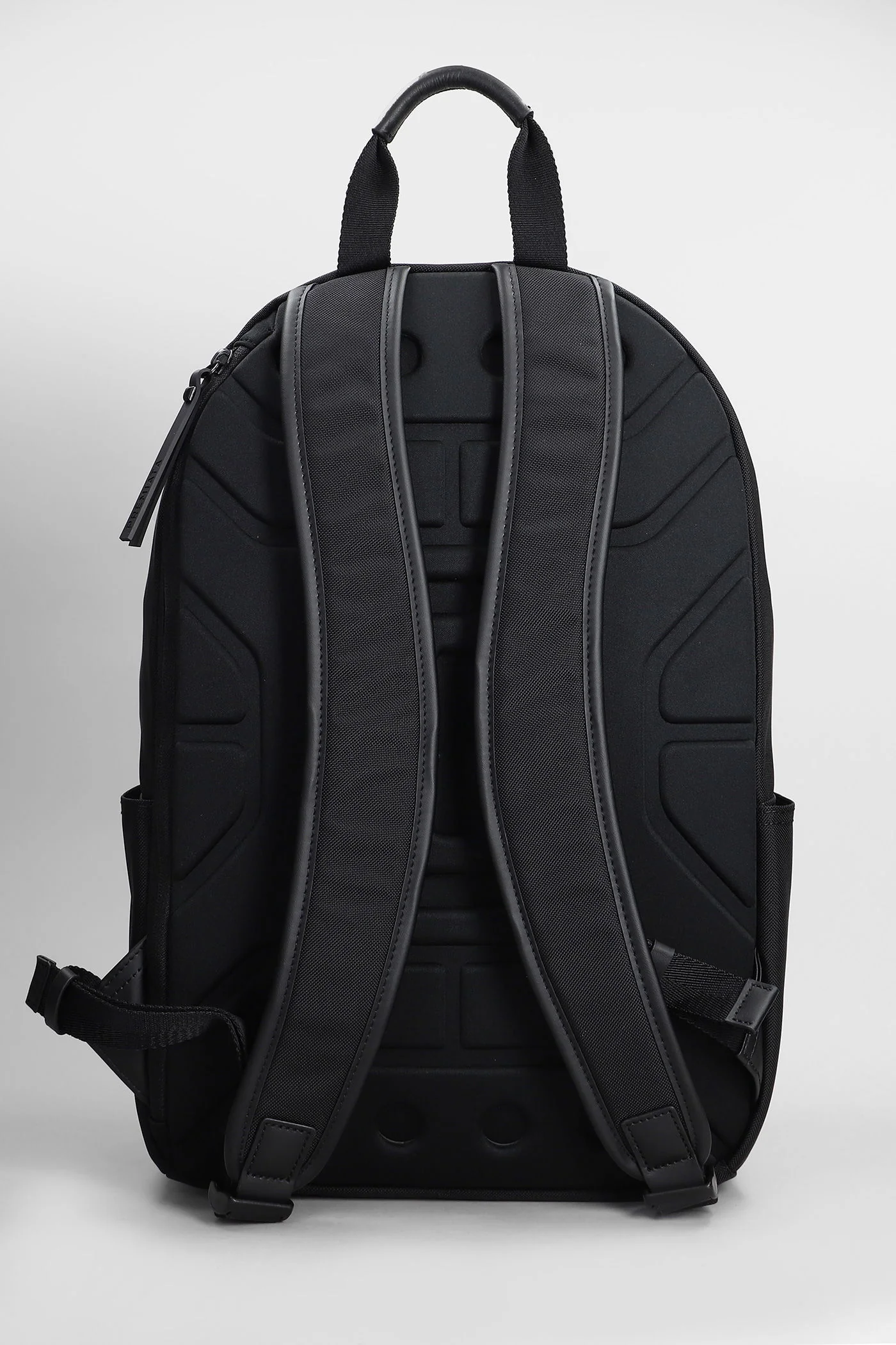 Blade Backpack in black nylon - Image 3