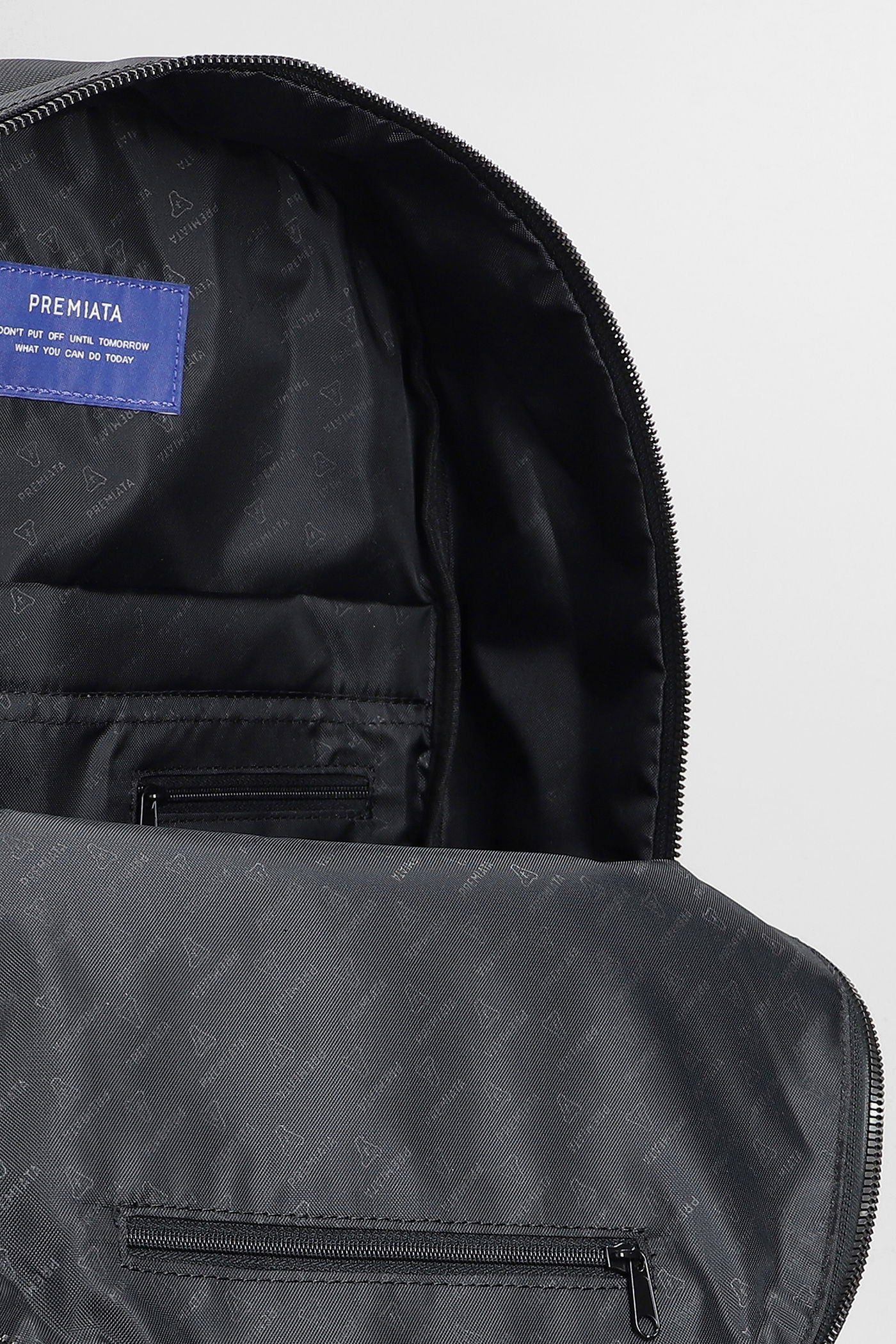 Blade Backpack in black nylon - Image 4