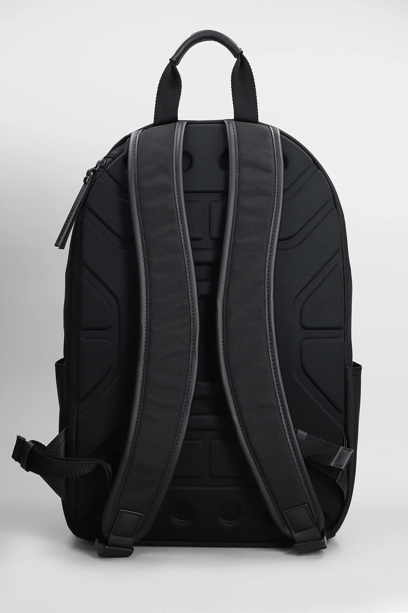 Blade Backpack in black nylon - Image 3
